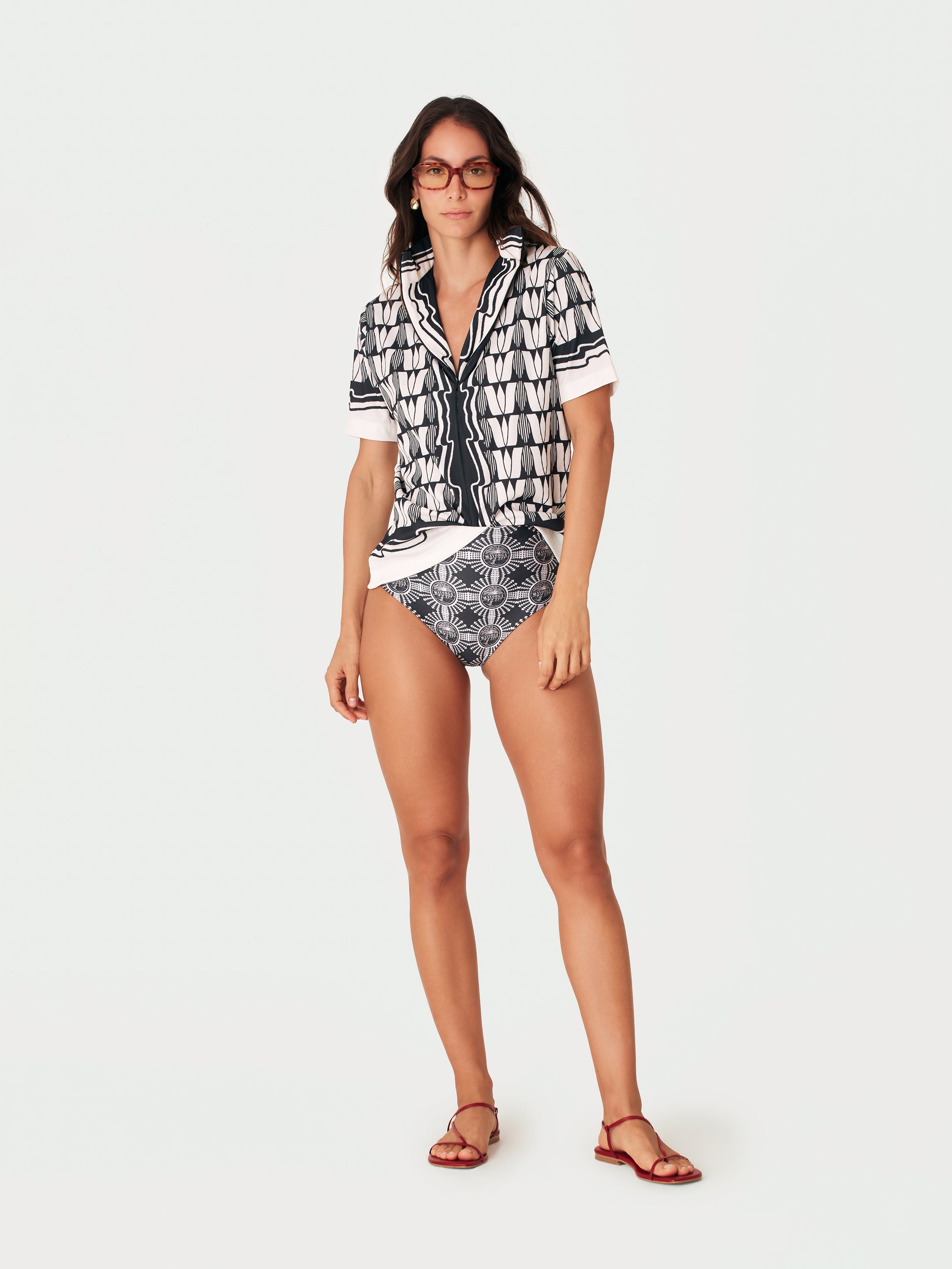 Records Bikini Bottom - Black