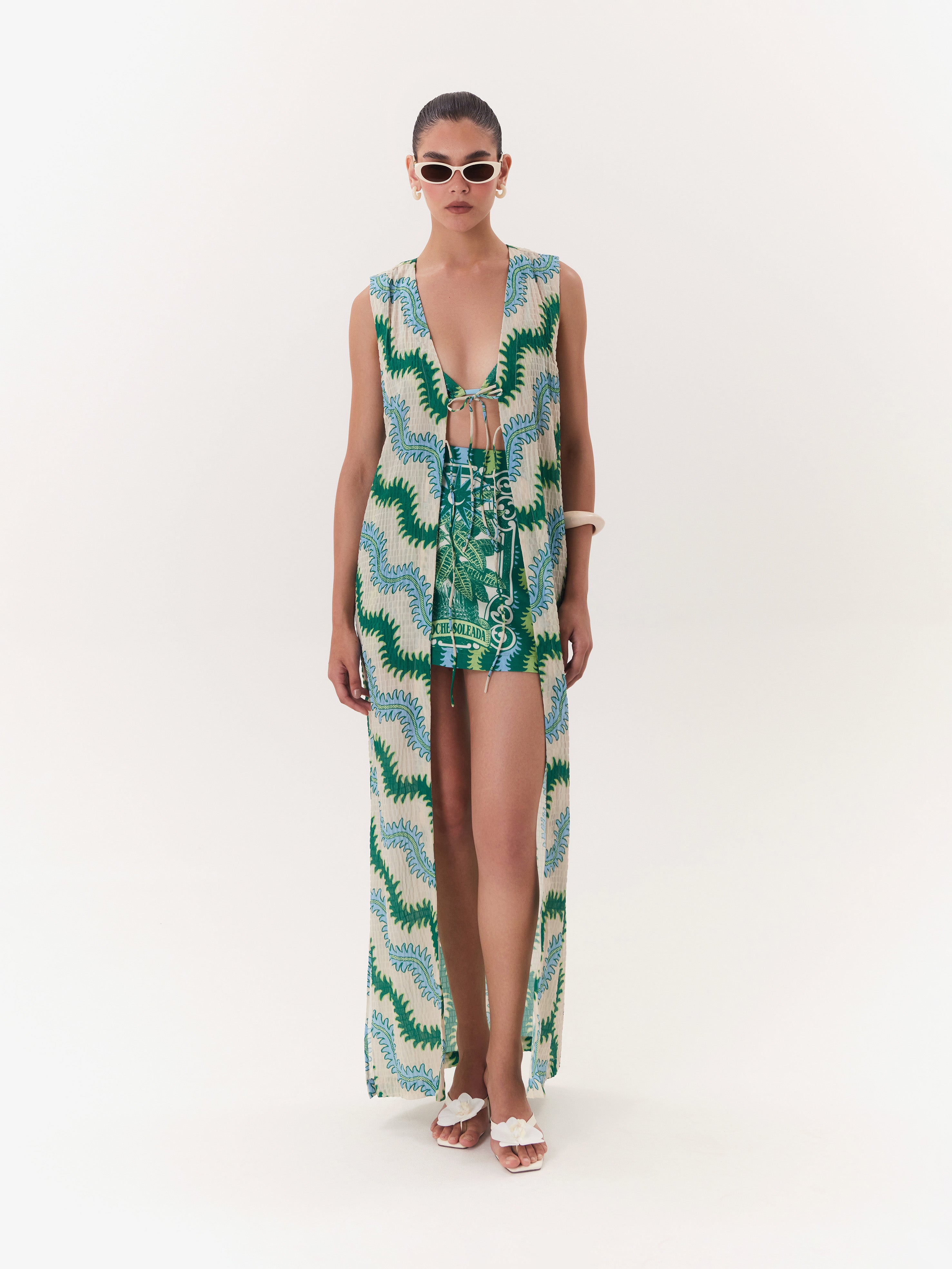 Solar Kimono - Green