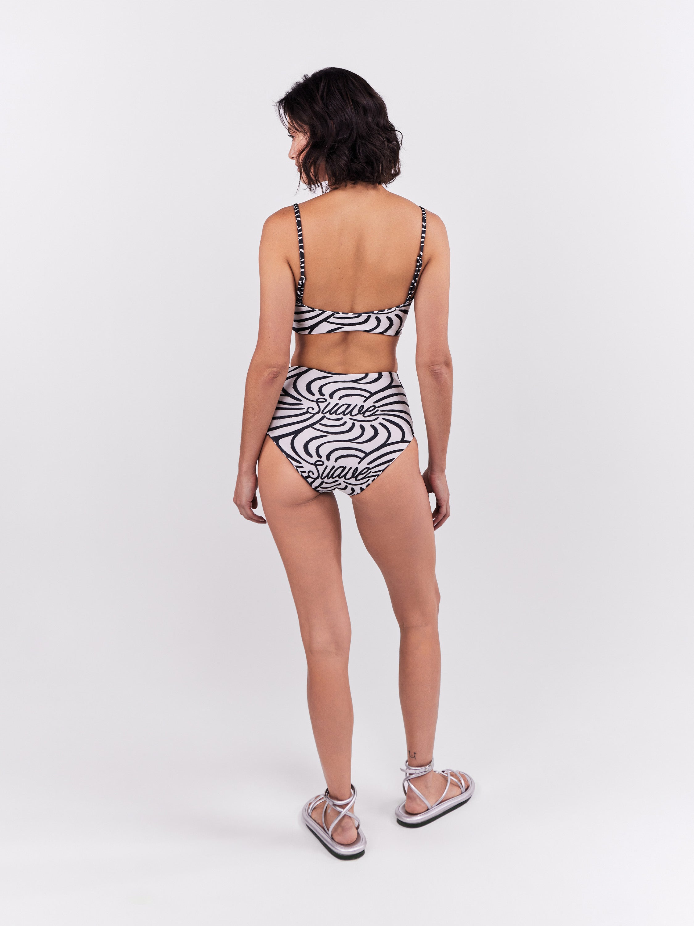 Suave Bikini Bottom- Black