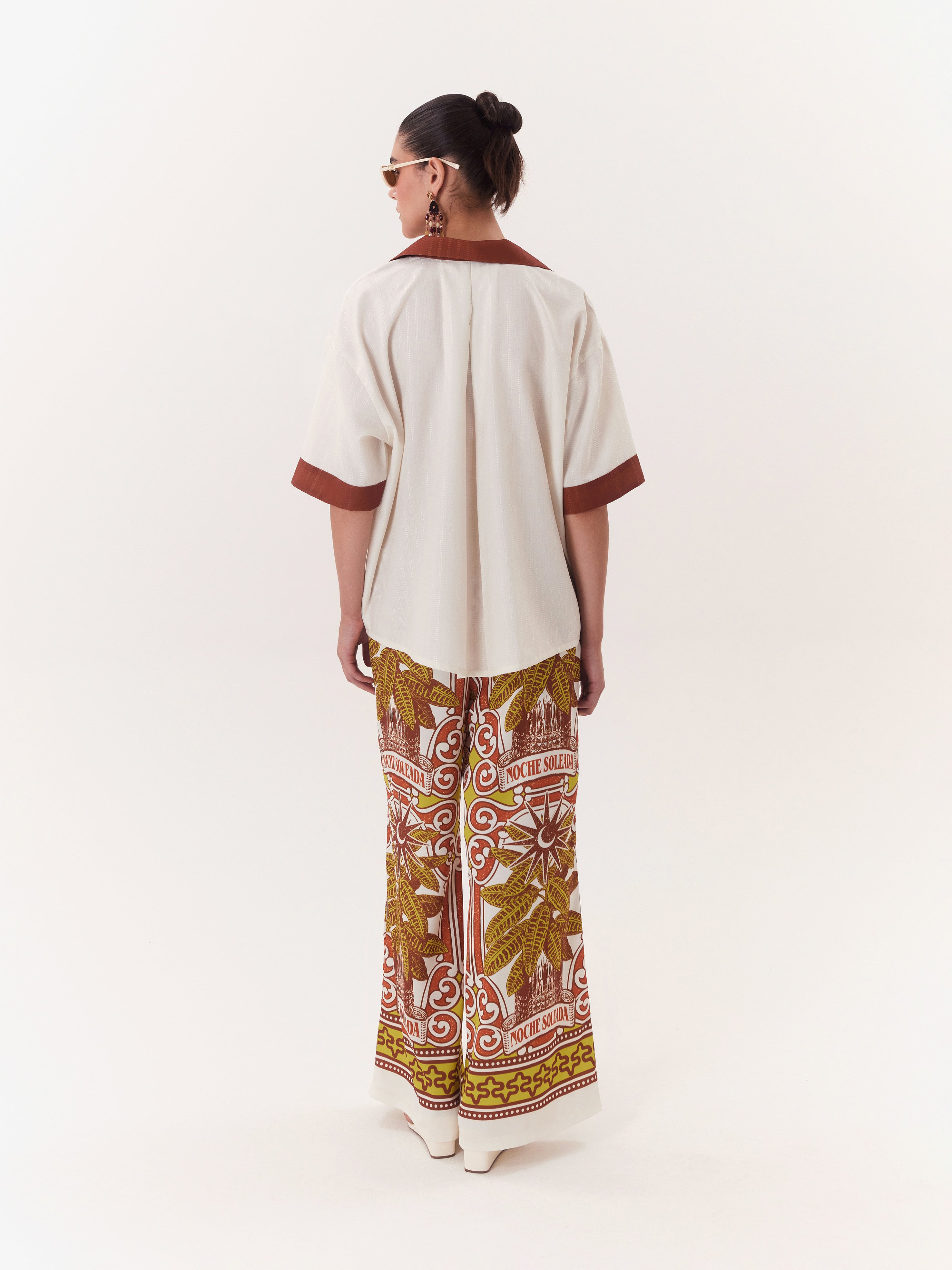 Solar Blouse - Brown