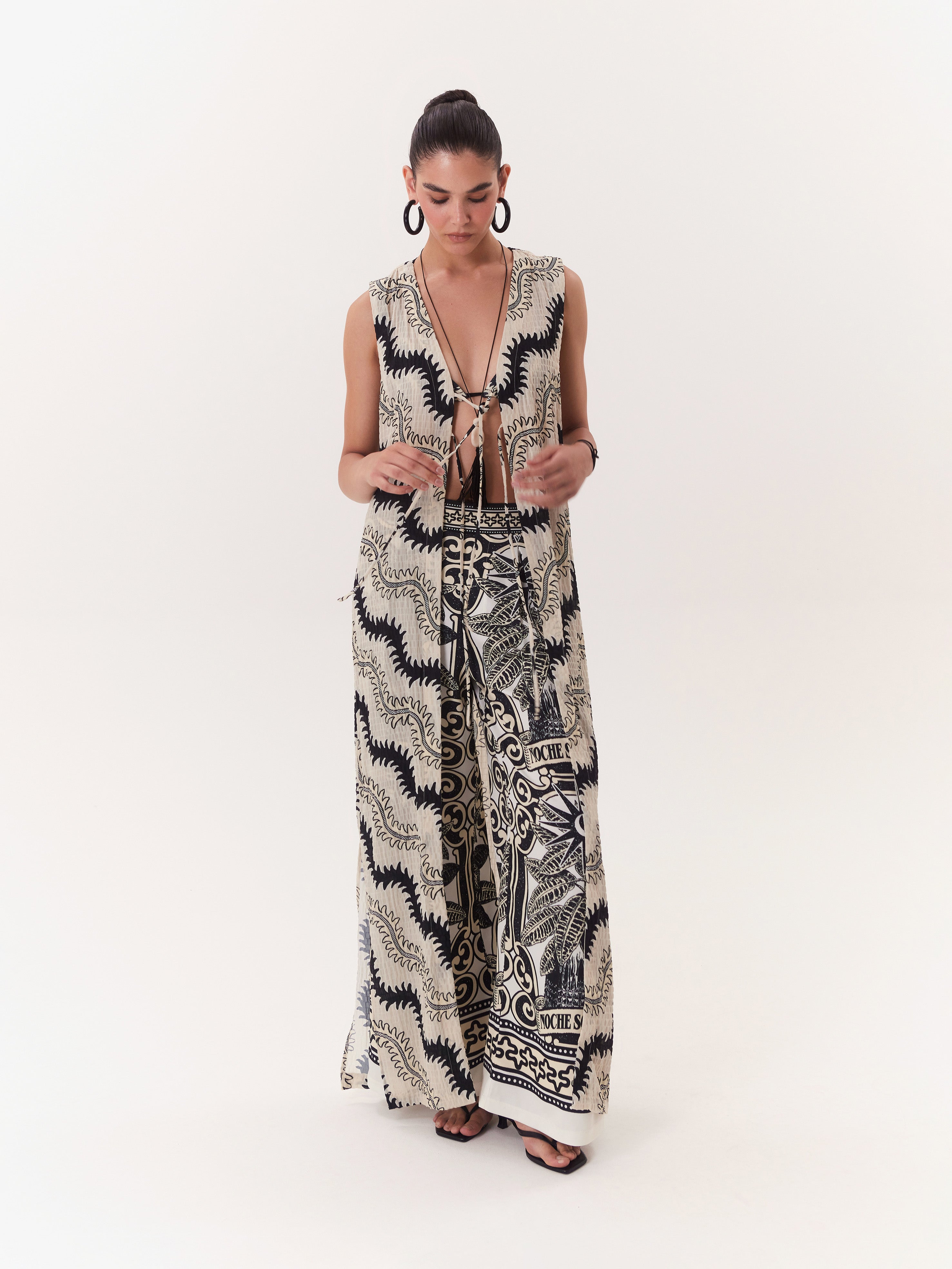 Solar Kimono - Black