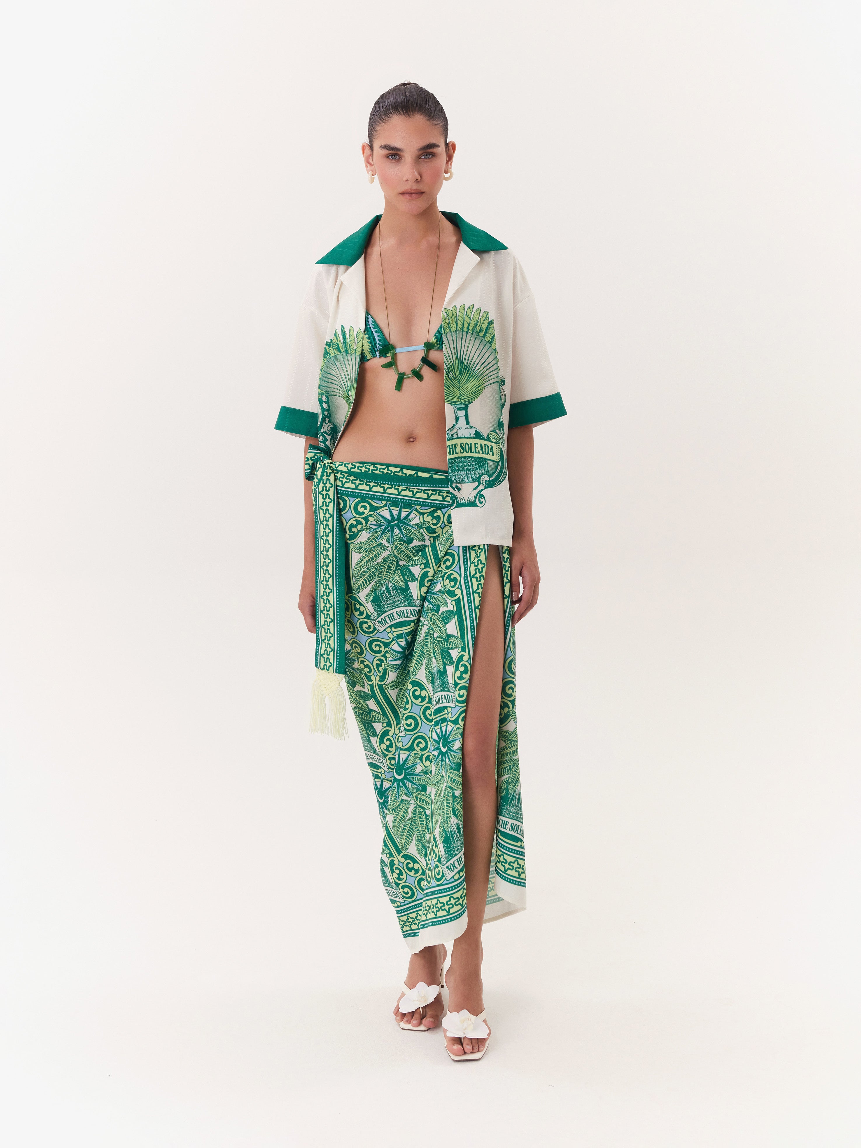 Solar Sarong/Pareo - Green
