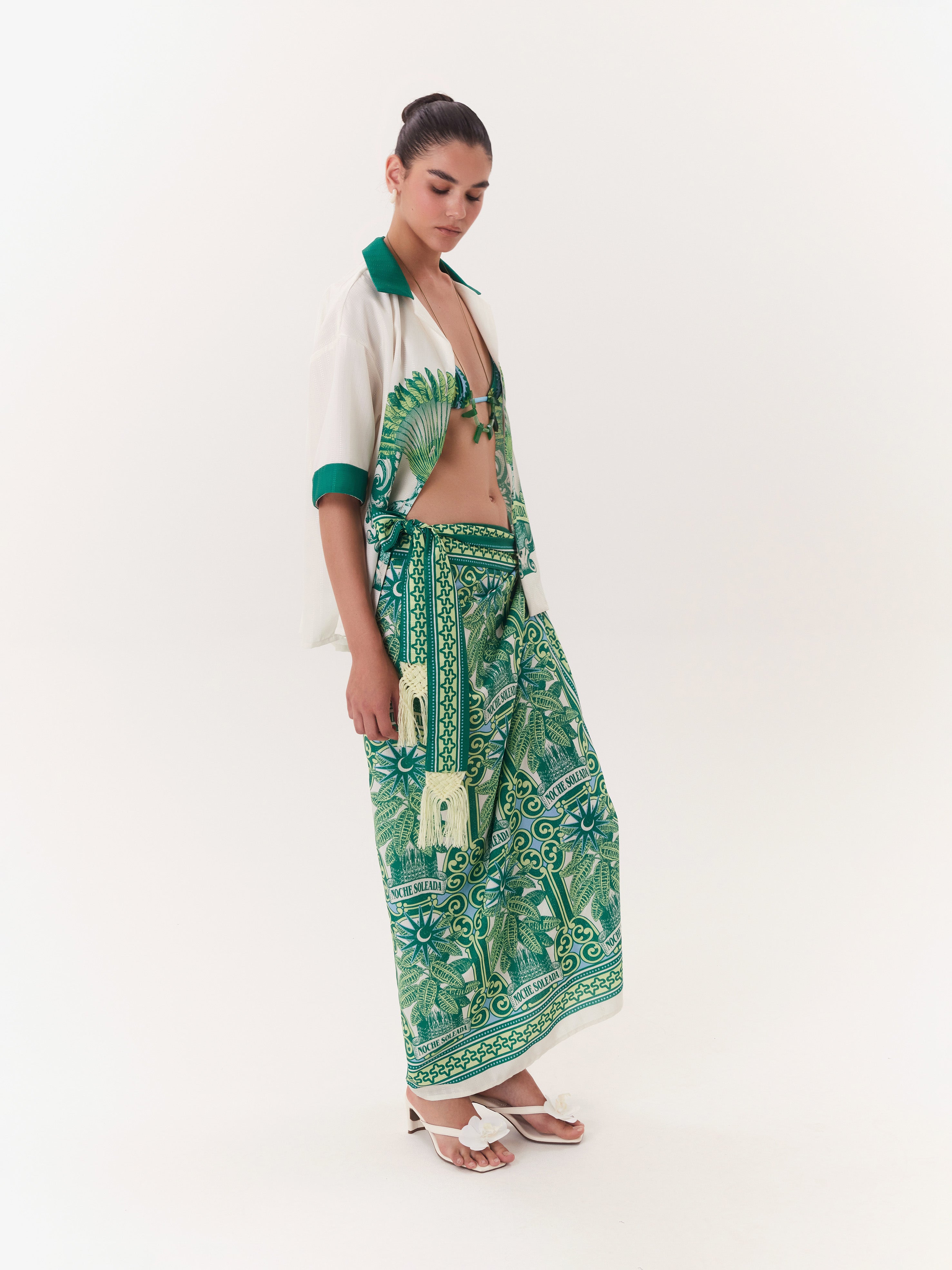 Solar Blouse - Green