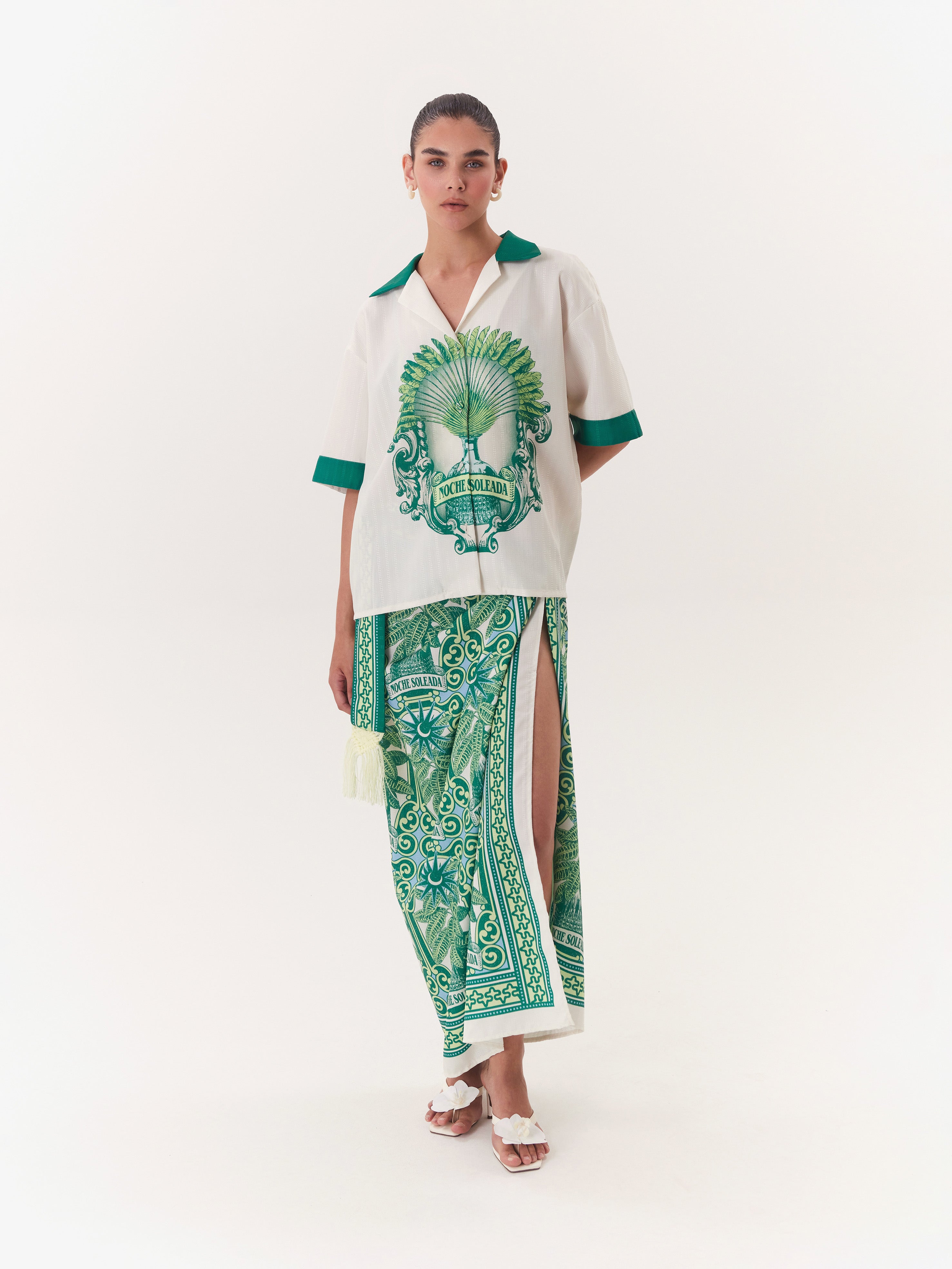 Solar Blouse - Green