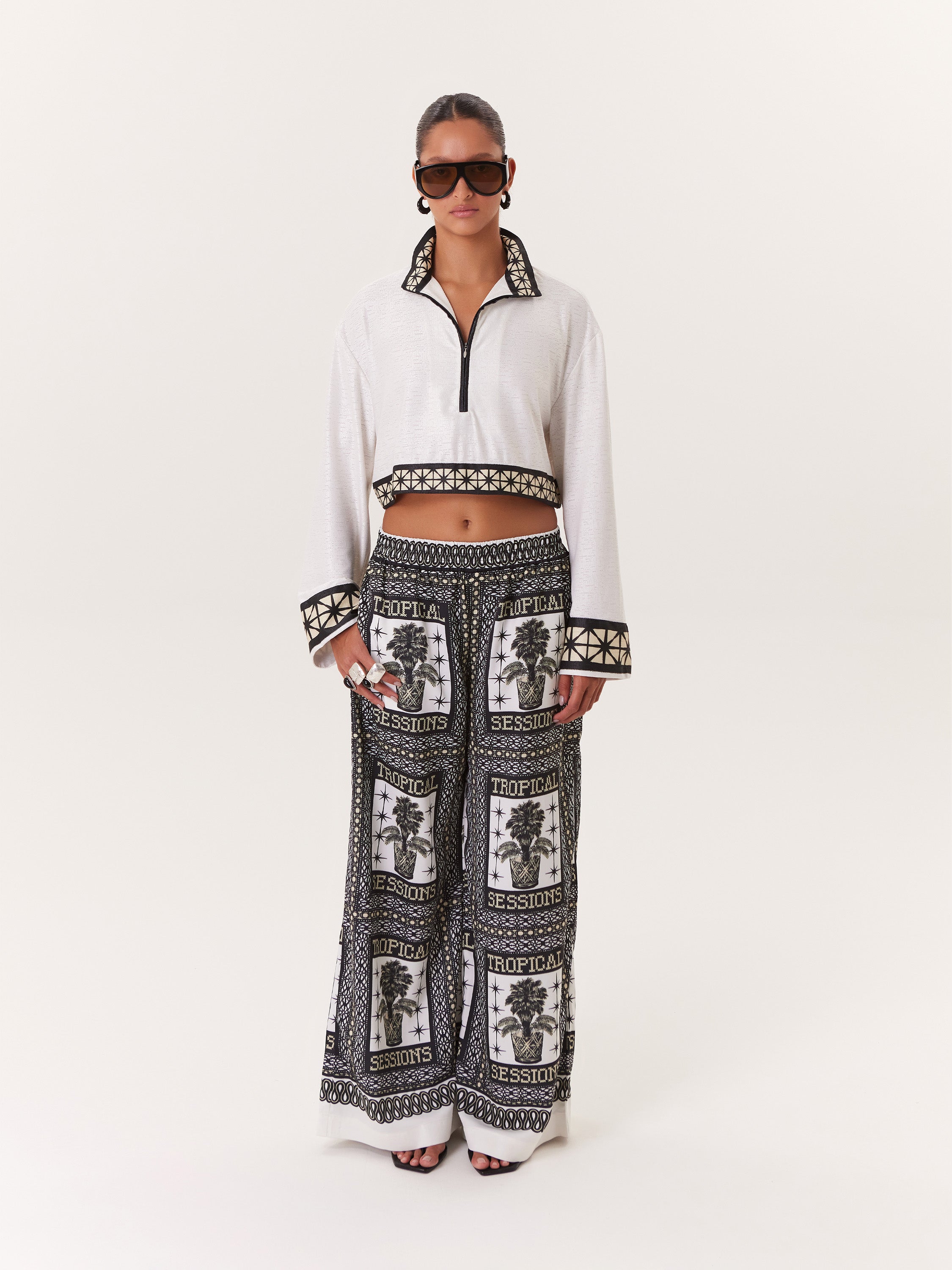 Tropical Trousers - Black