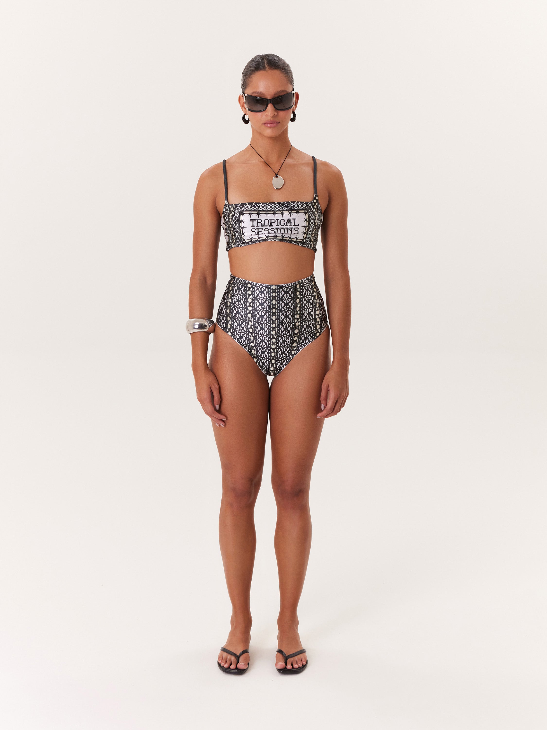 Tropical Top - Black