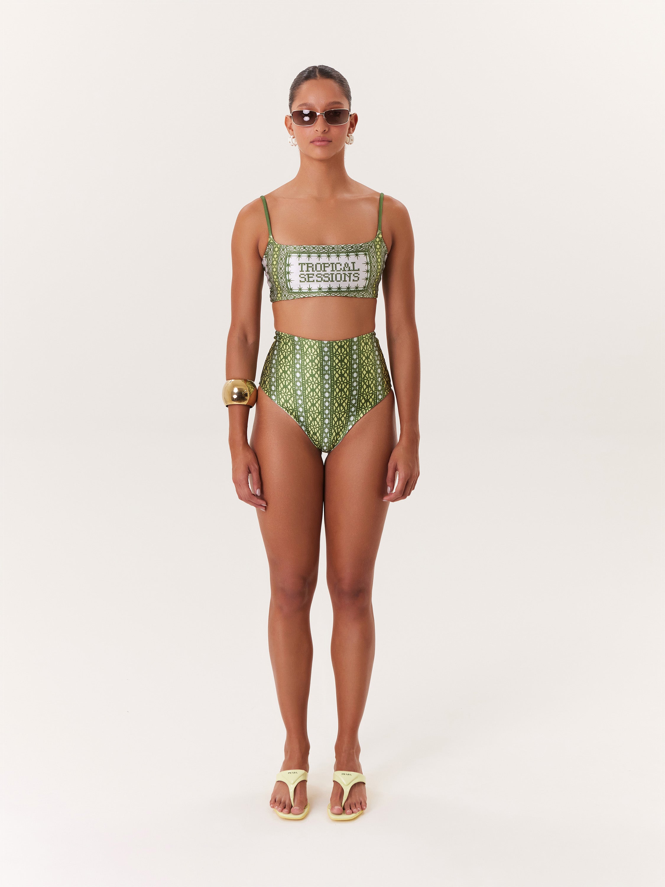 Tropical Top - Green