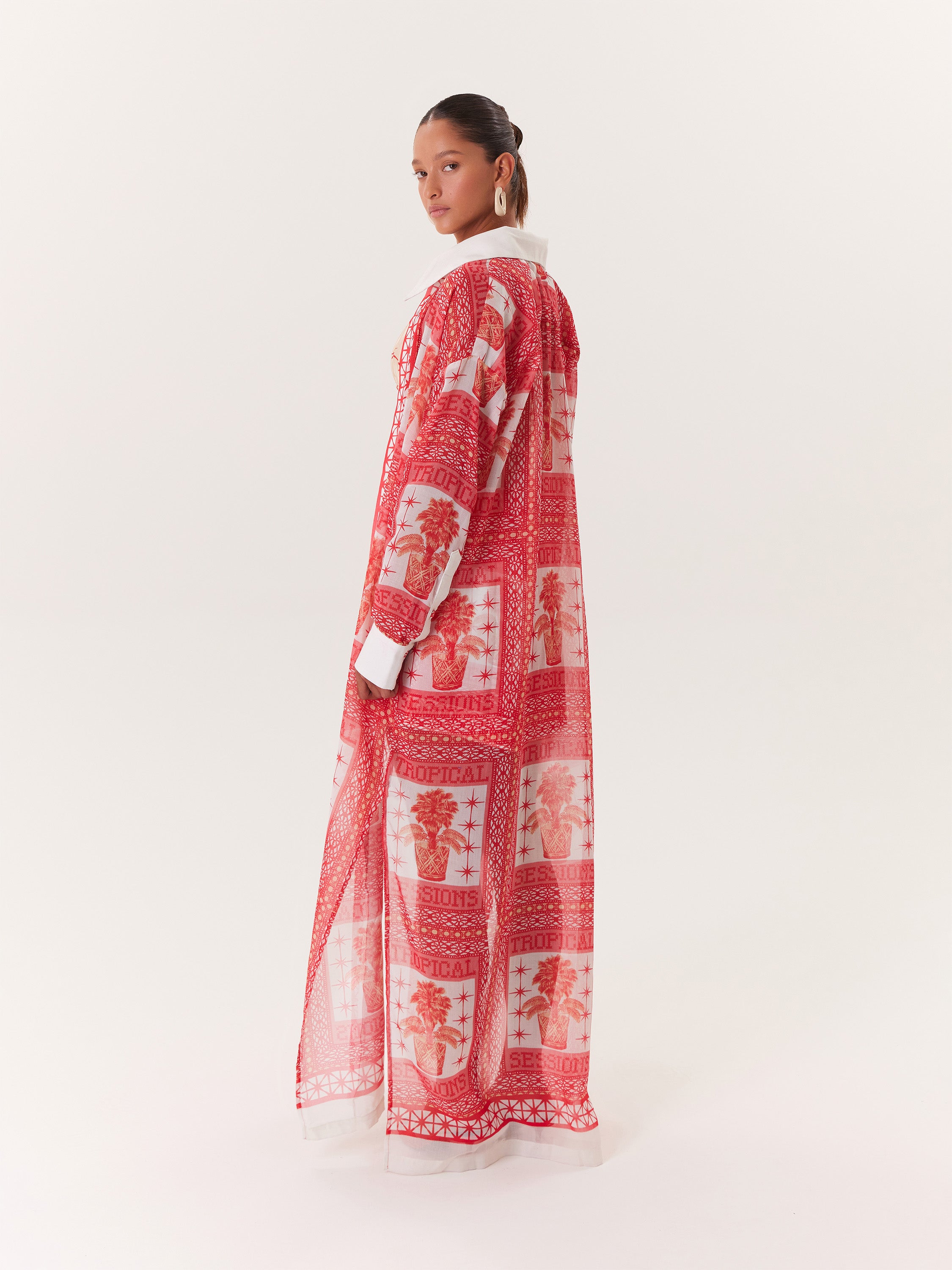 Tropical Kimono - Pink