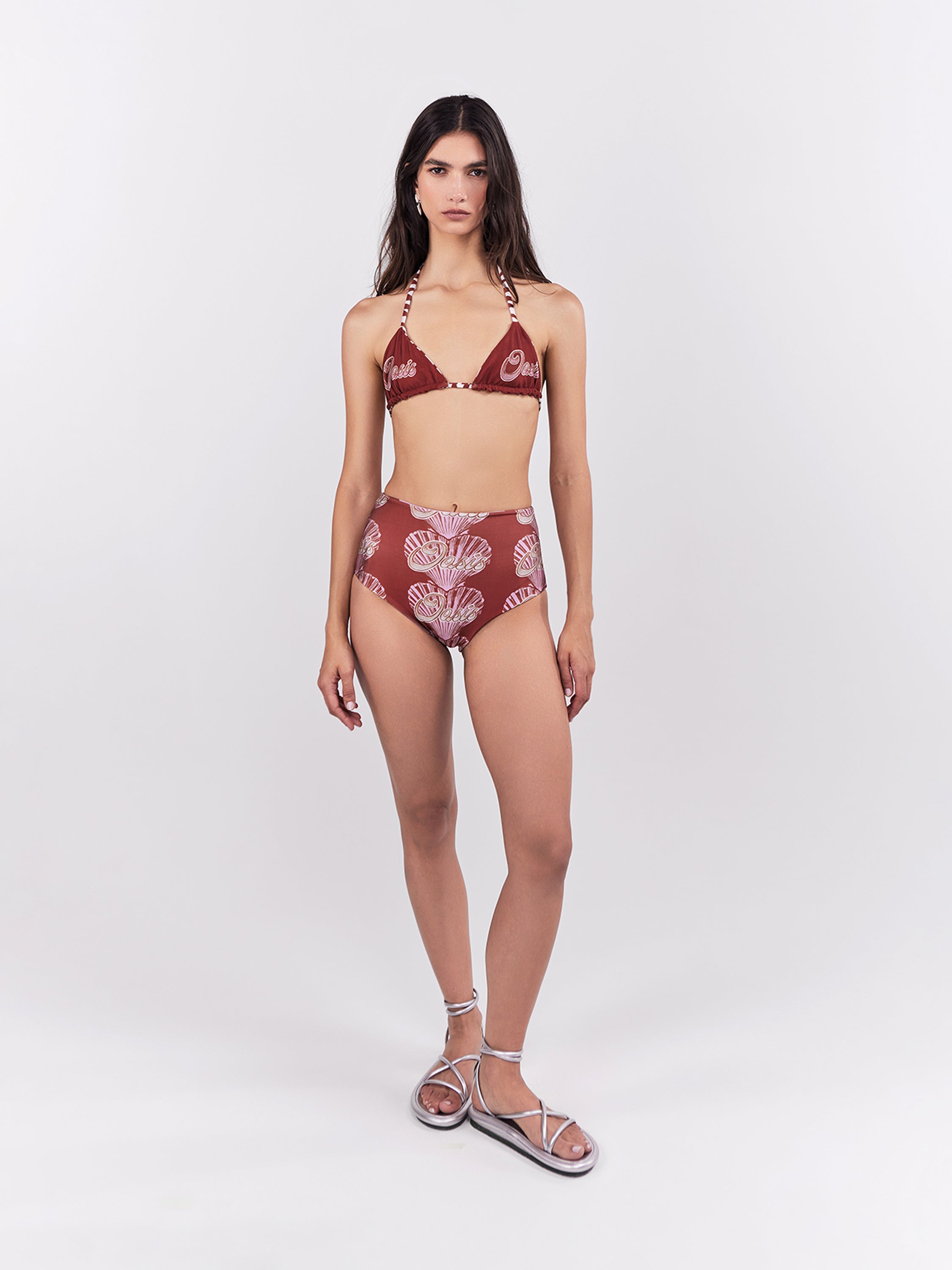 Oasis Bikini Bottom - Terracotta