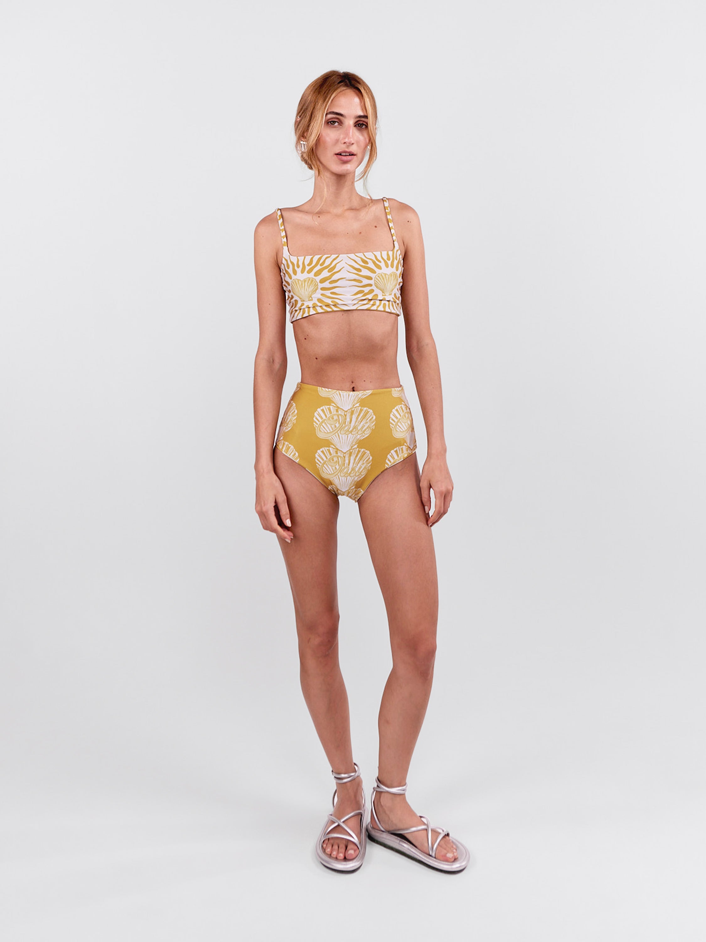 Oasis Bikini Top - Ochre