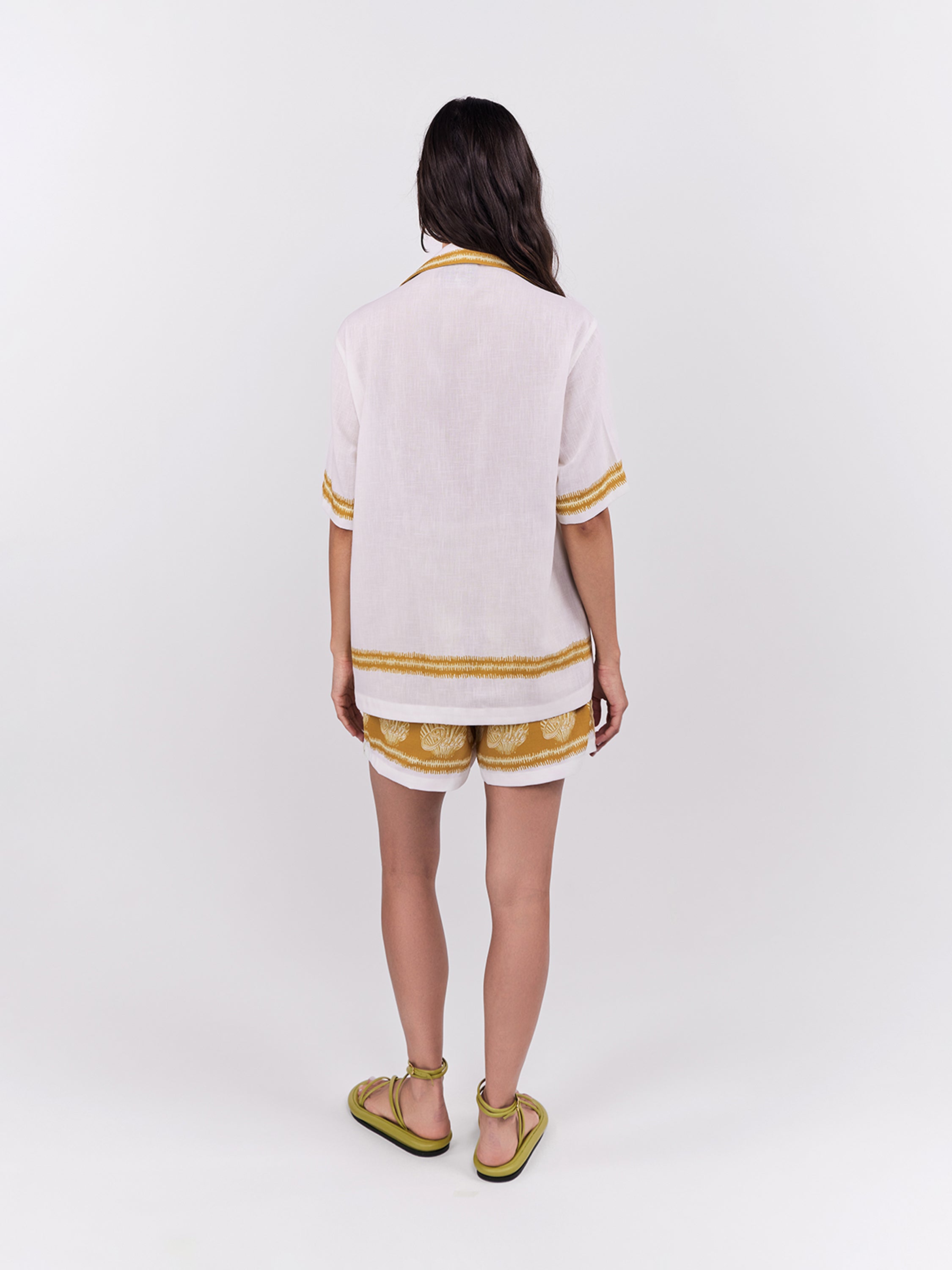 Oasis Blouse - Ochre