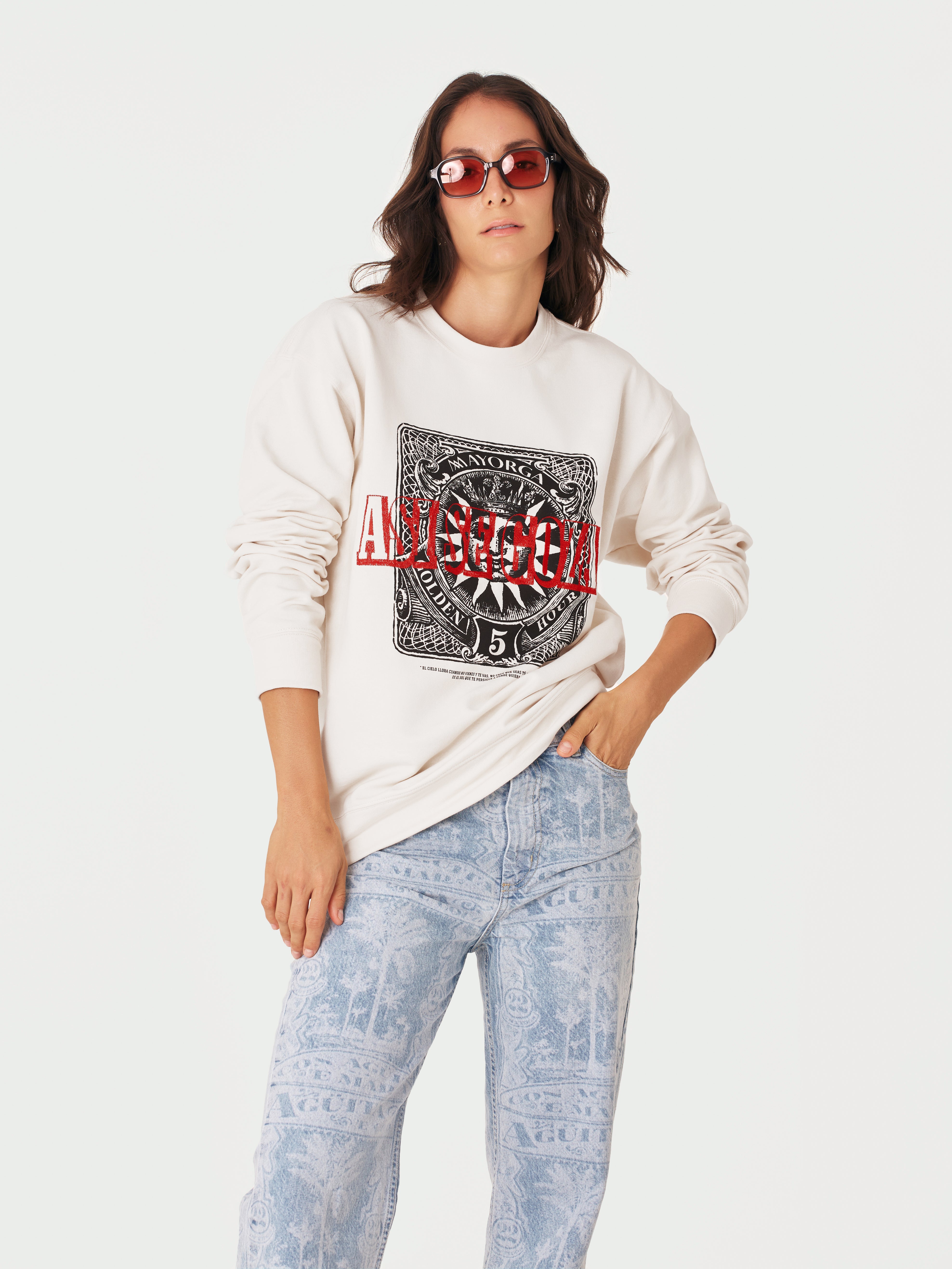 Goza Crewneck - Ivory