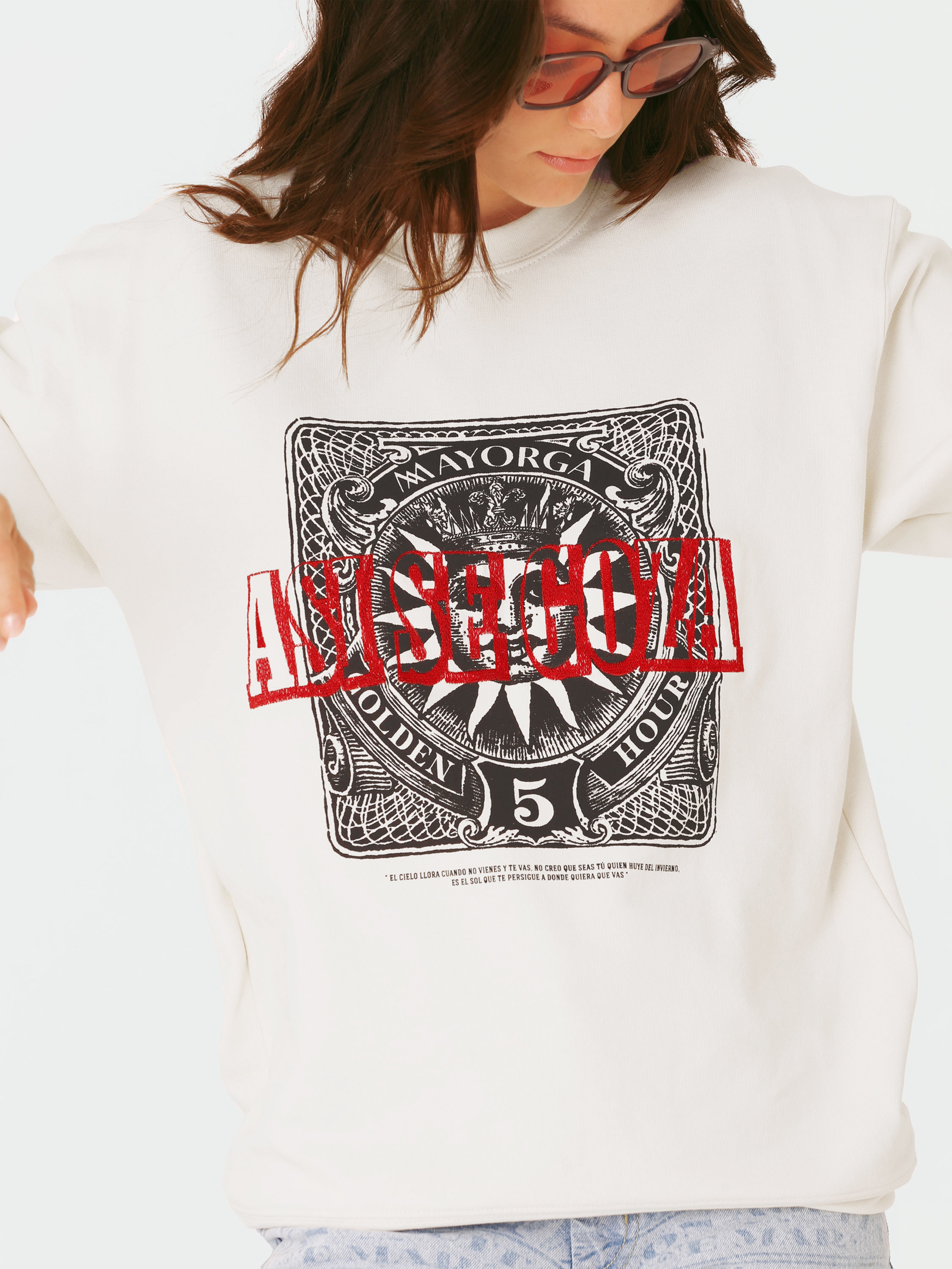 Goza Crewneck - Ivory