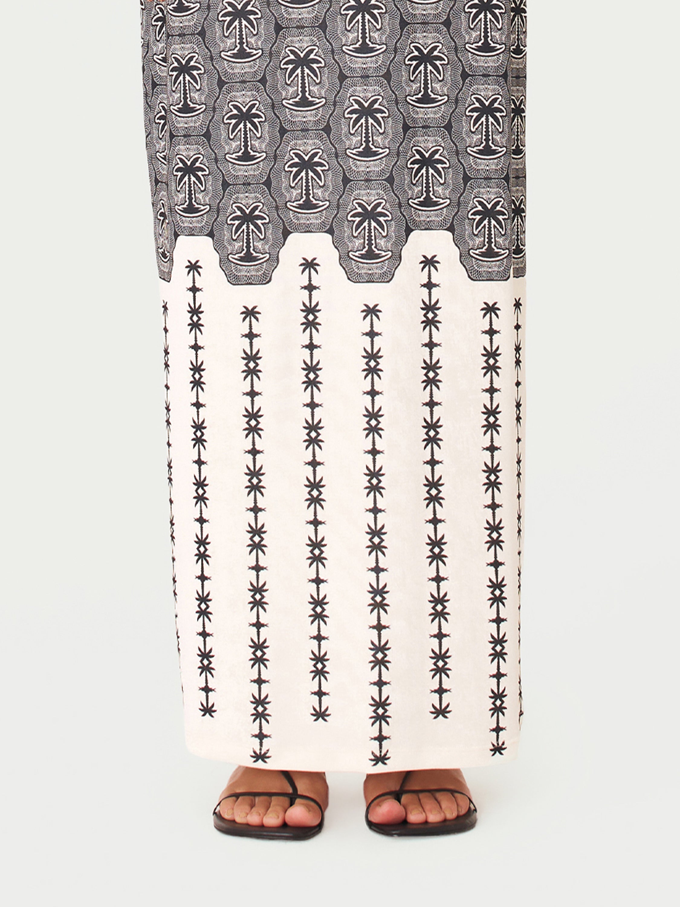 Vitrola Maxi Dress - Black