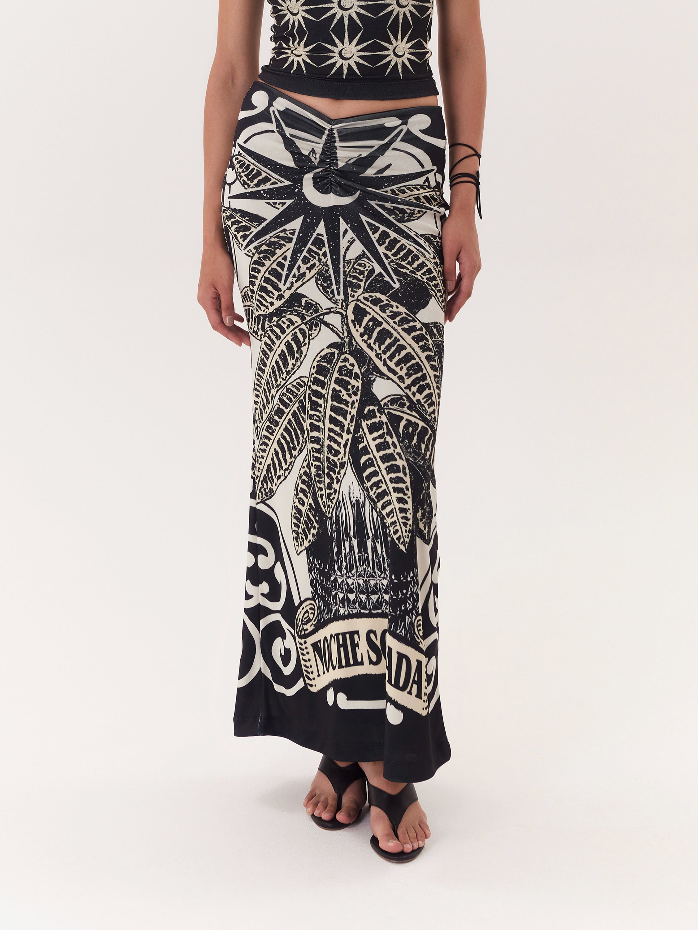 Solar Maxi Skirt - Black