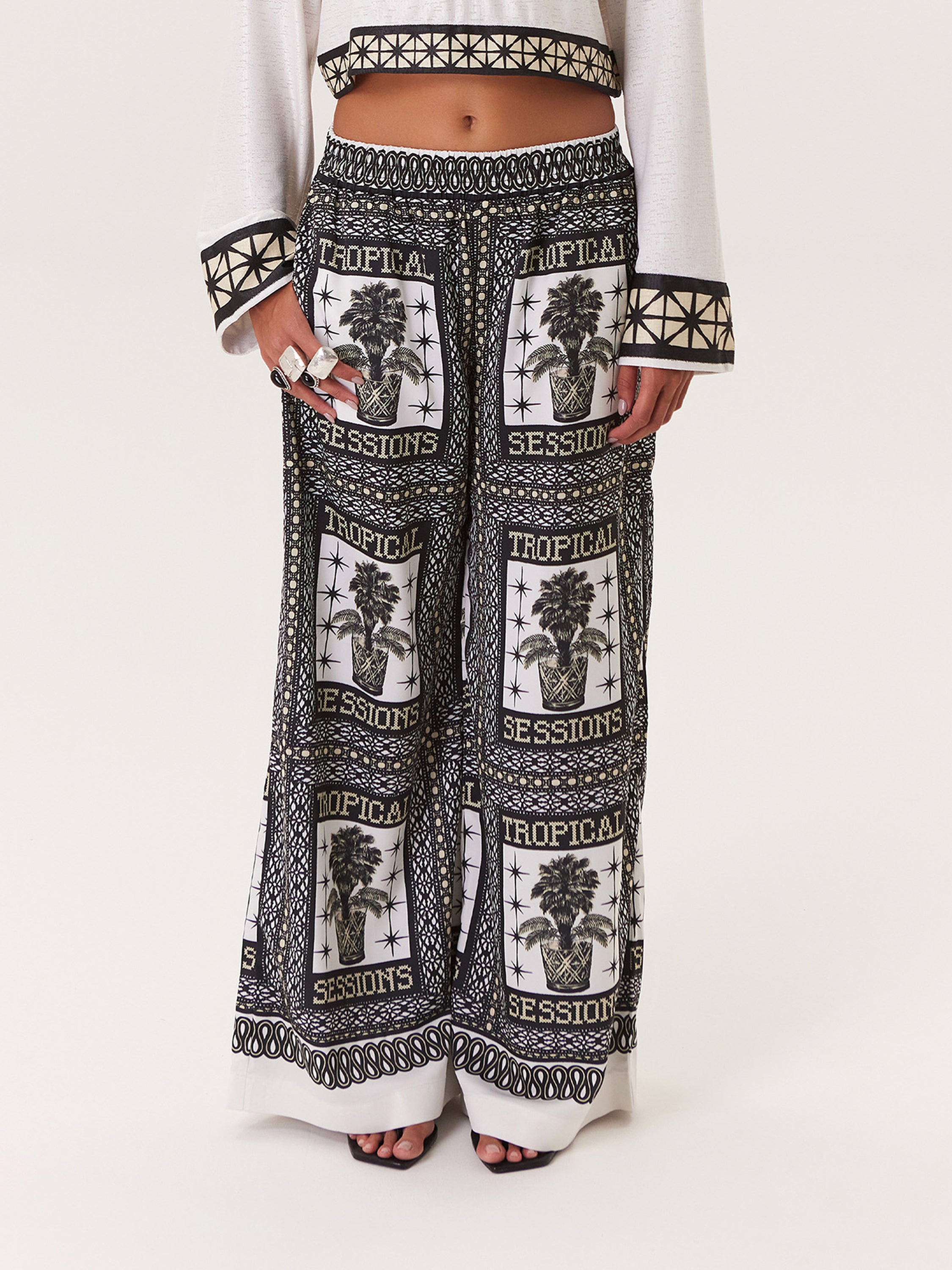 Tropical Trousers - Black