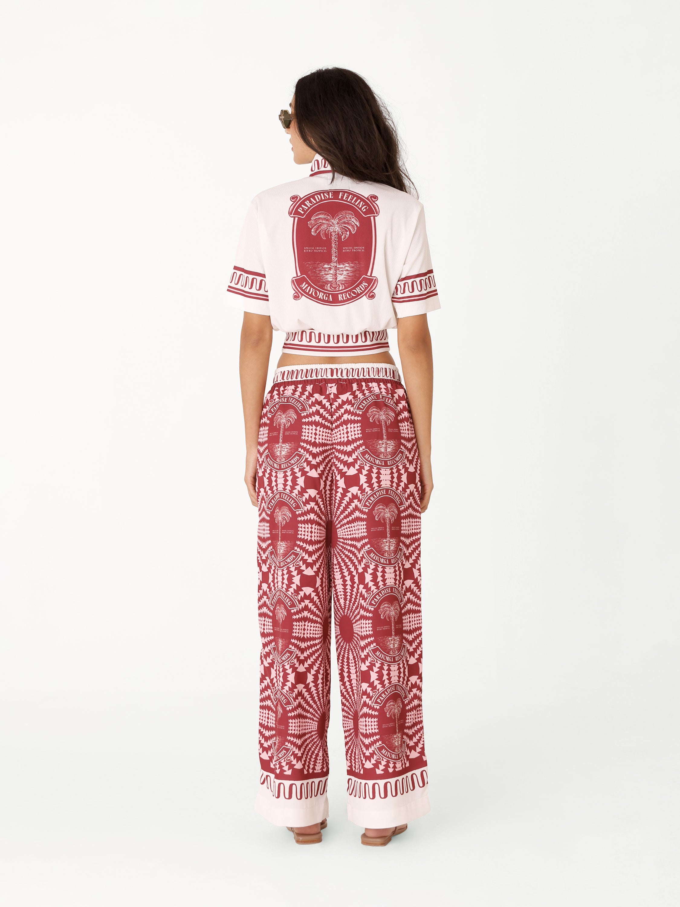 Paradise Trousers - Magenta