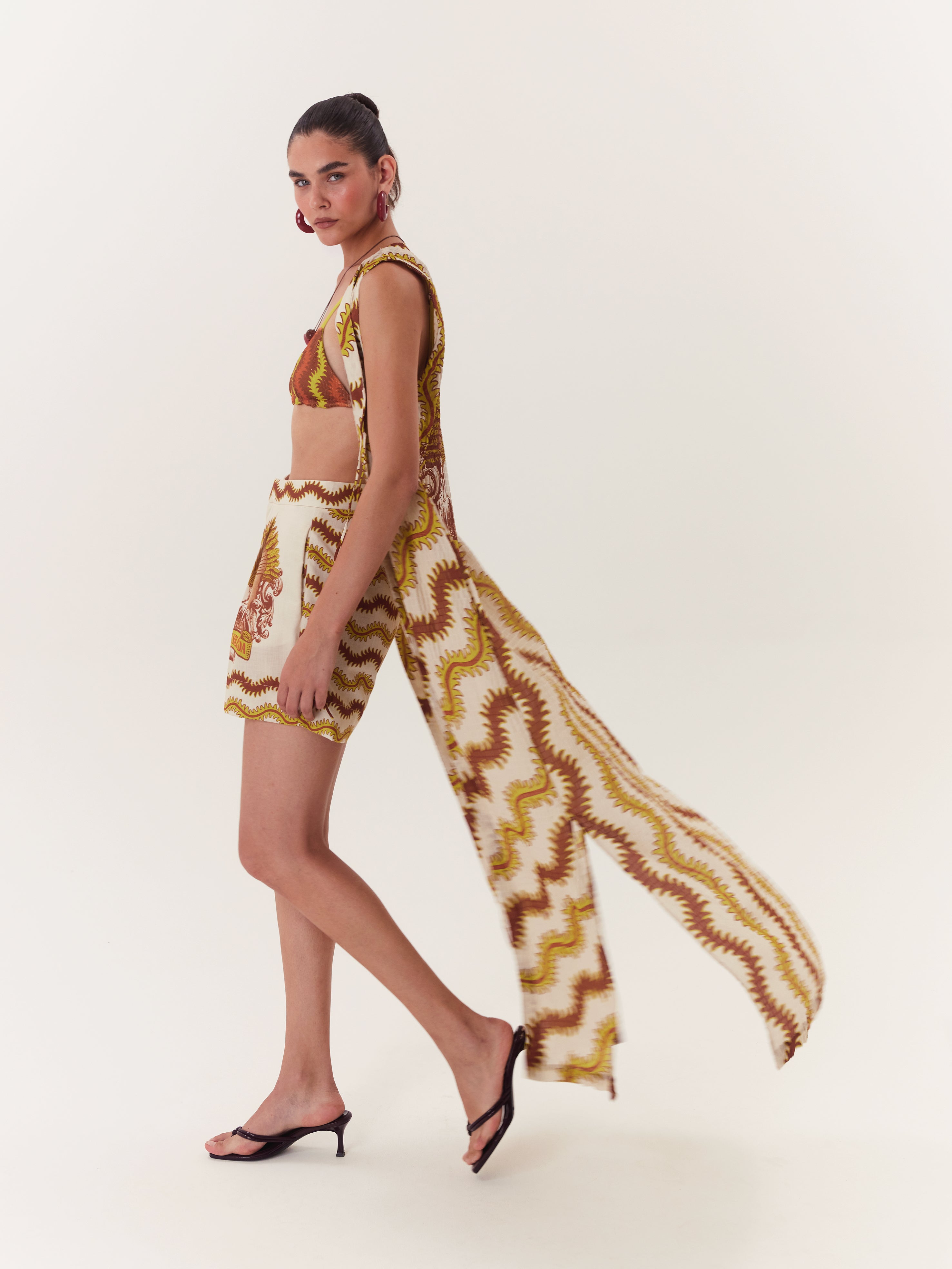 Solar Kimono - Brown
