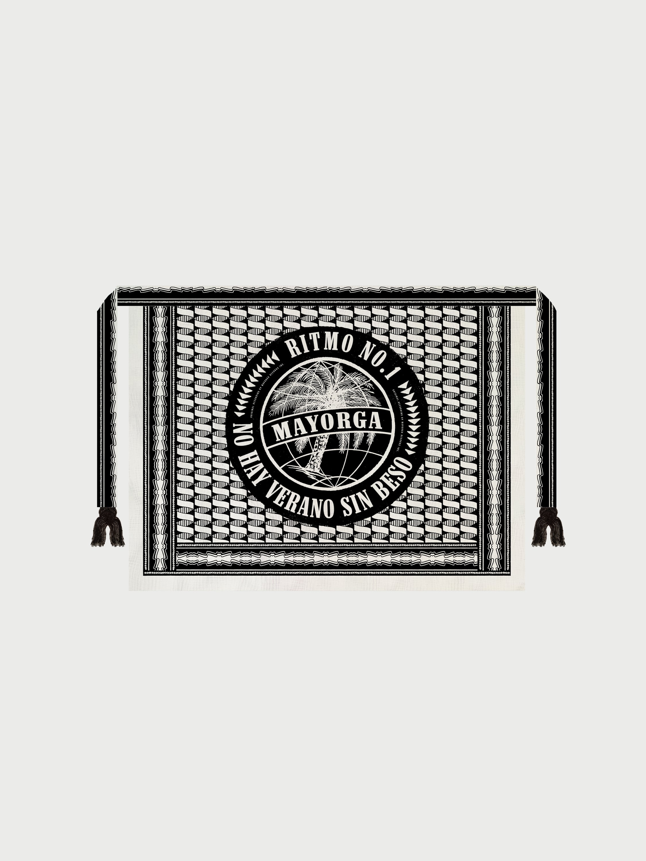 Mayorga Records Sarong/Pareo - Black