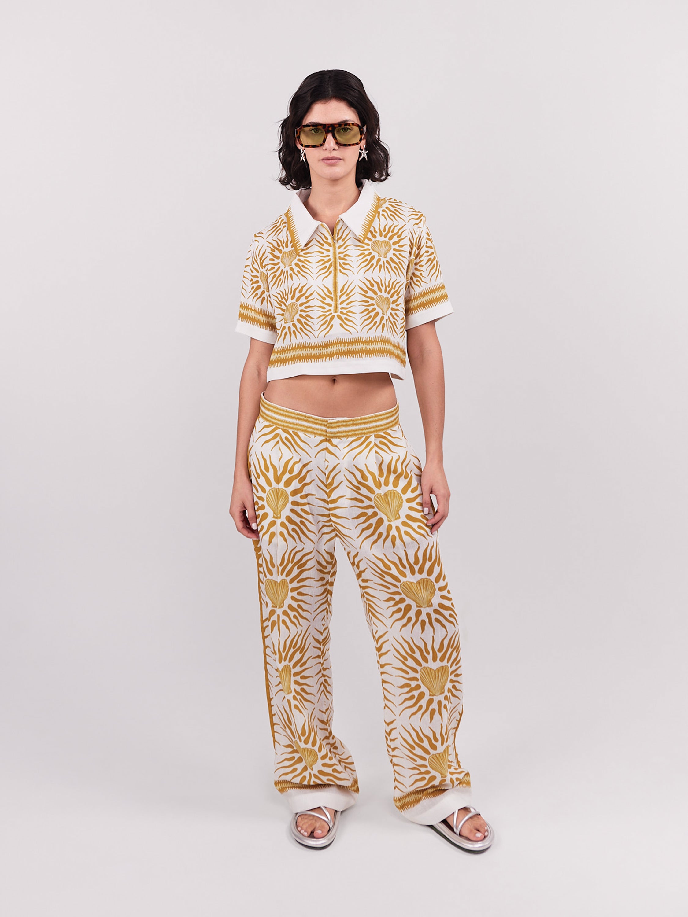 Oasis Trousers - Ochre