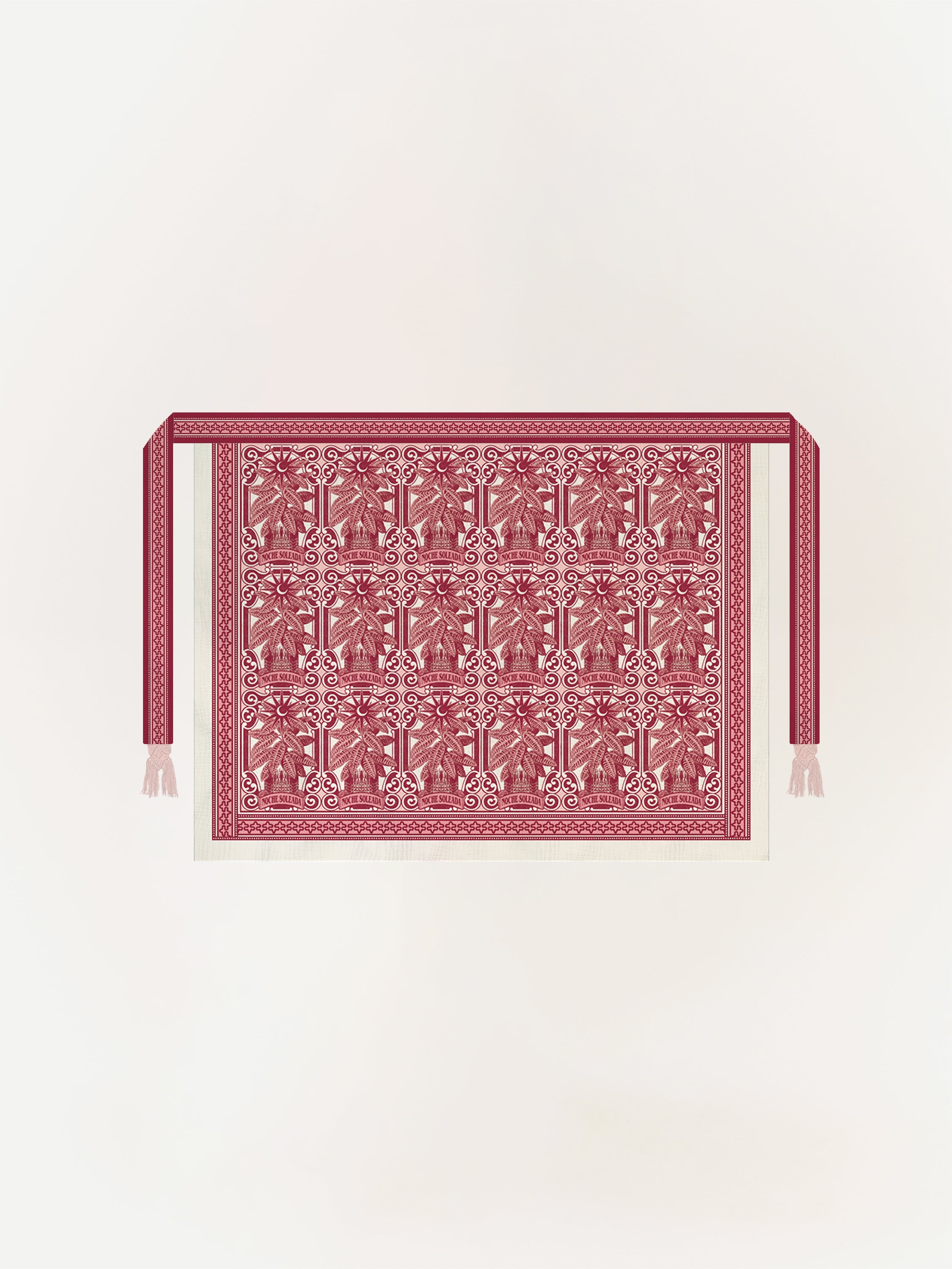 Solar Sarong/Pareo - Burgundy