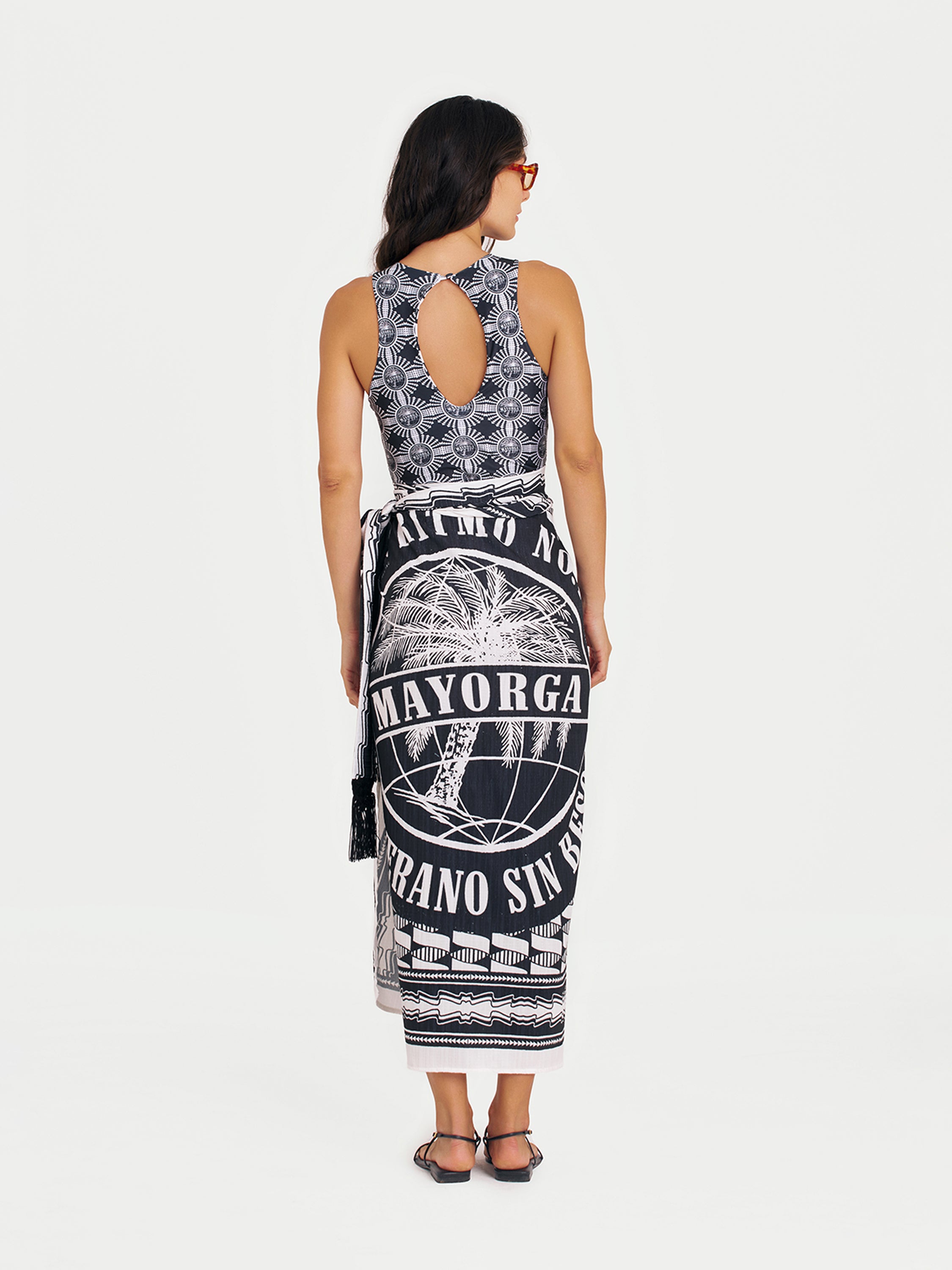 Mayorga Records Sarong/Pareo - Black