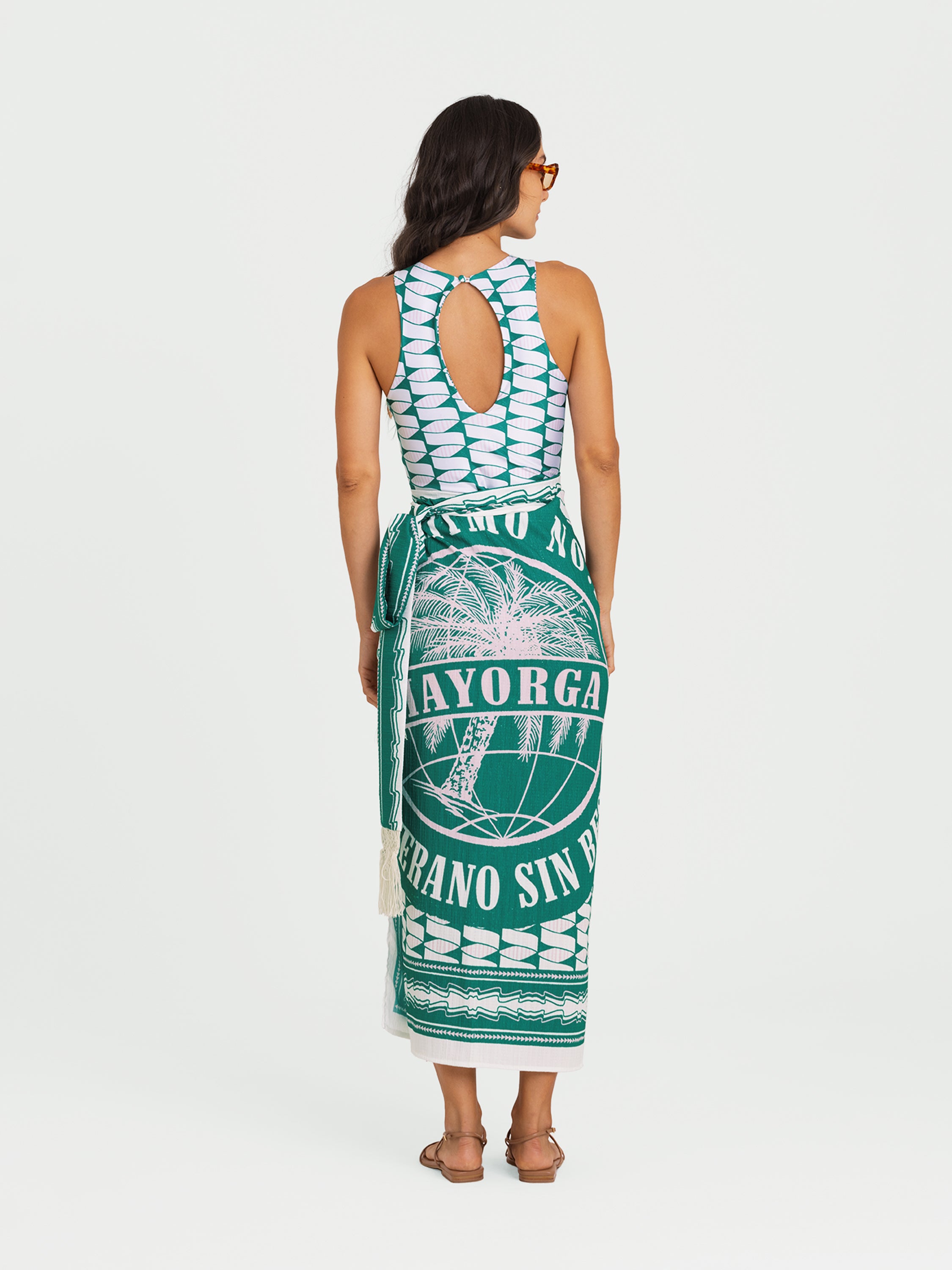 Mayorga Records Sarong/Pareo - Green