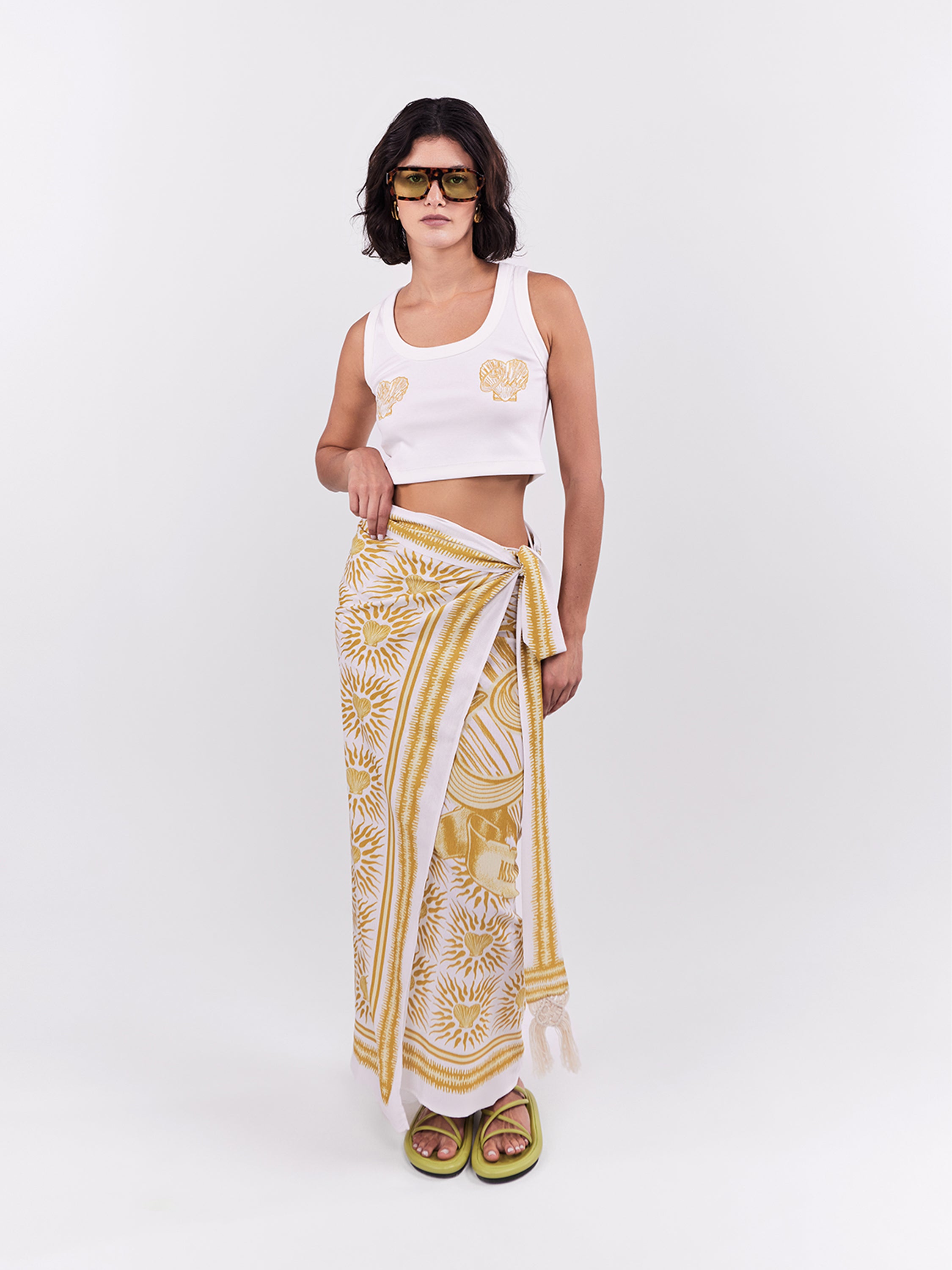 Oasis Sarong/Pareo - Ochre