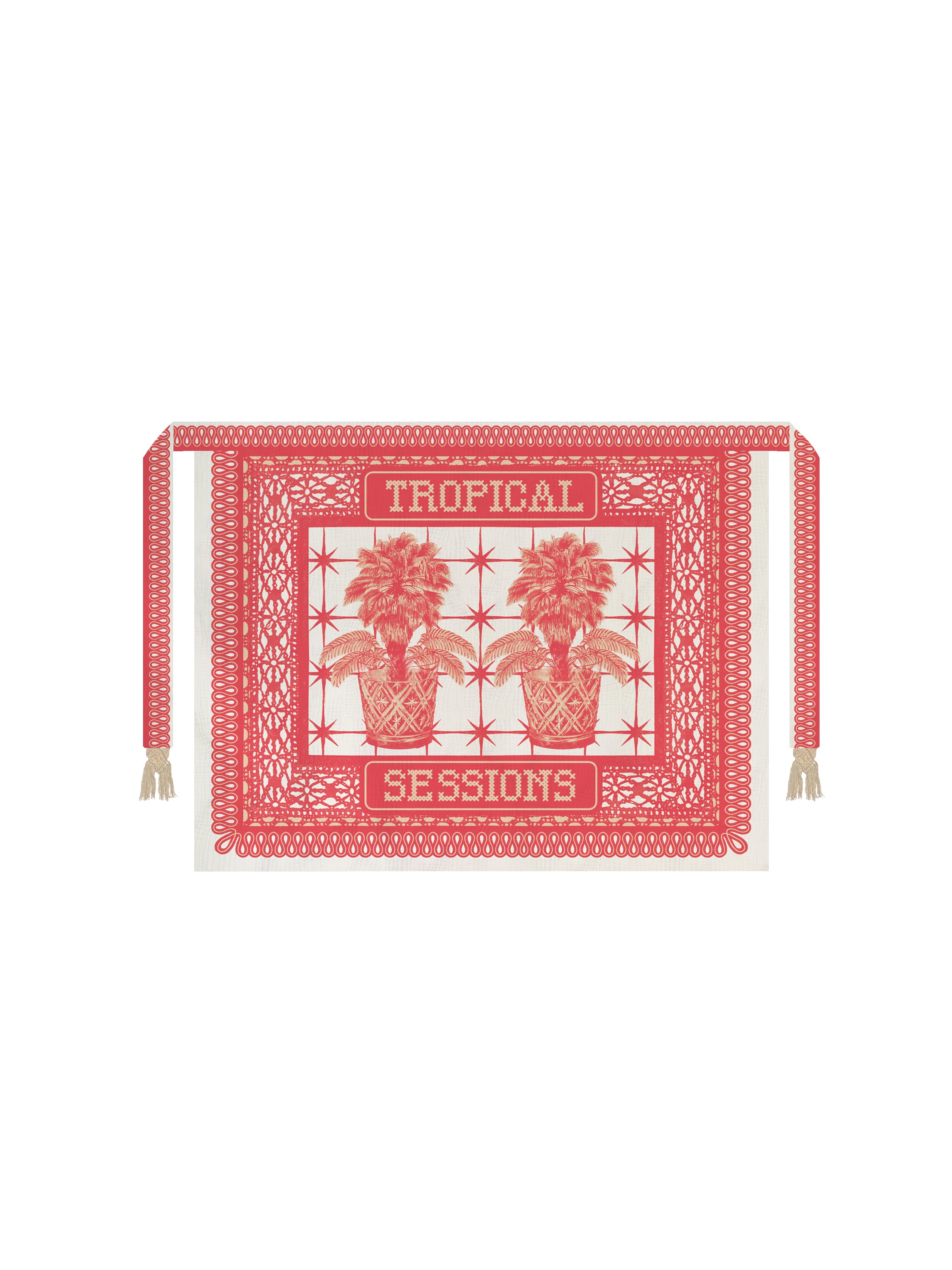 Tropical Sarong/Pareo - Pink