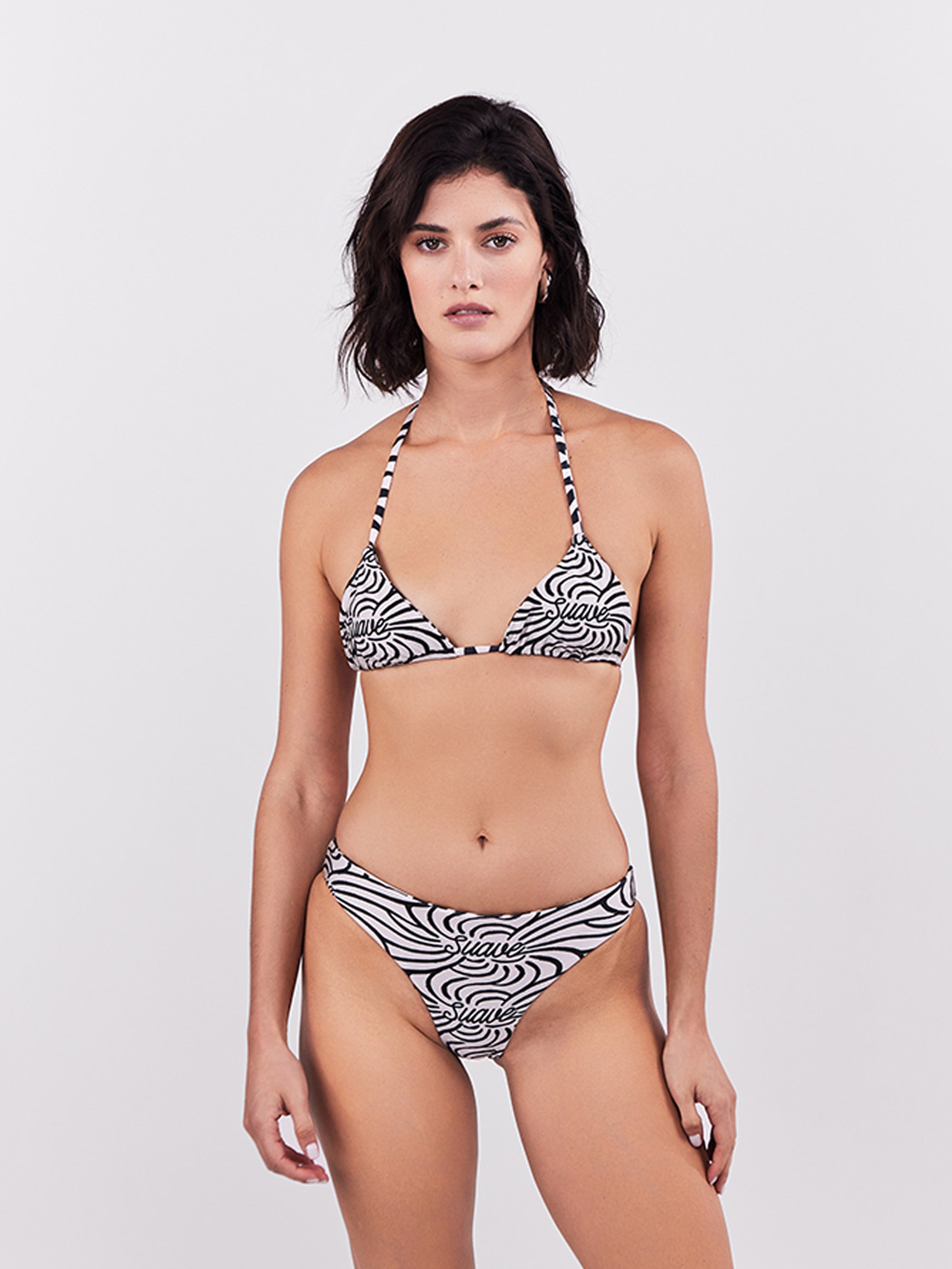 Suave Bikini Bottom- Black