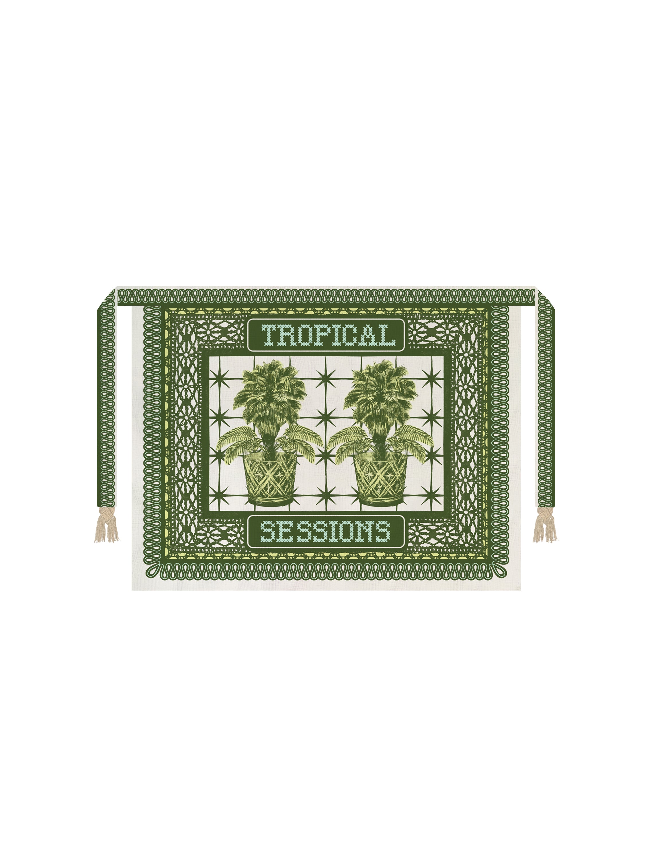 Tropical Sarong/Pareo - Green