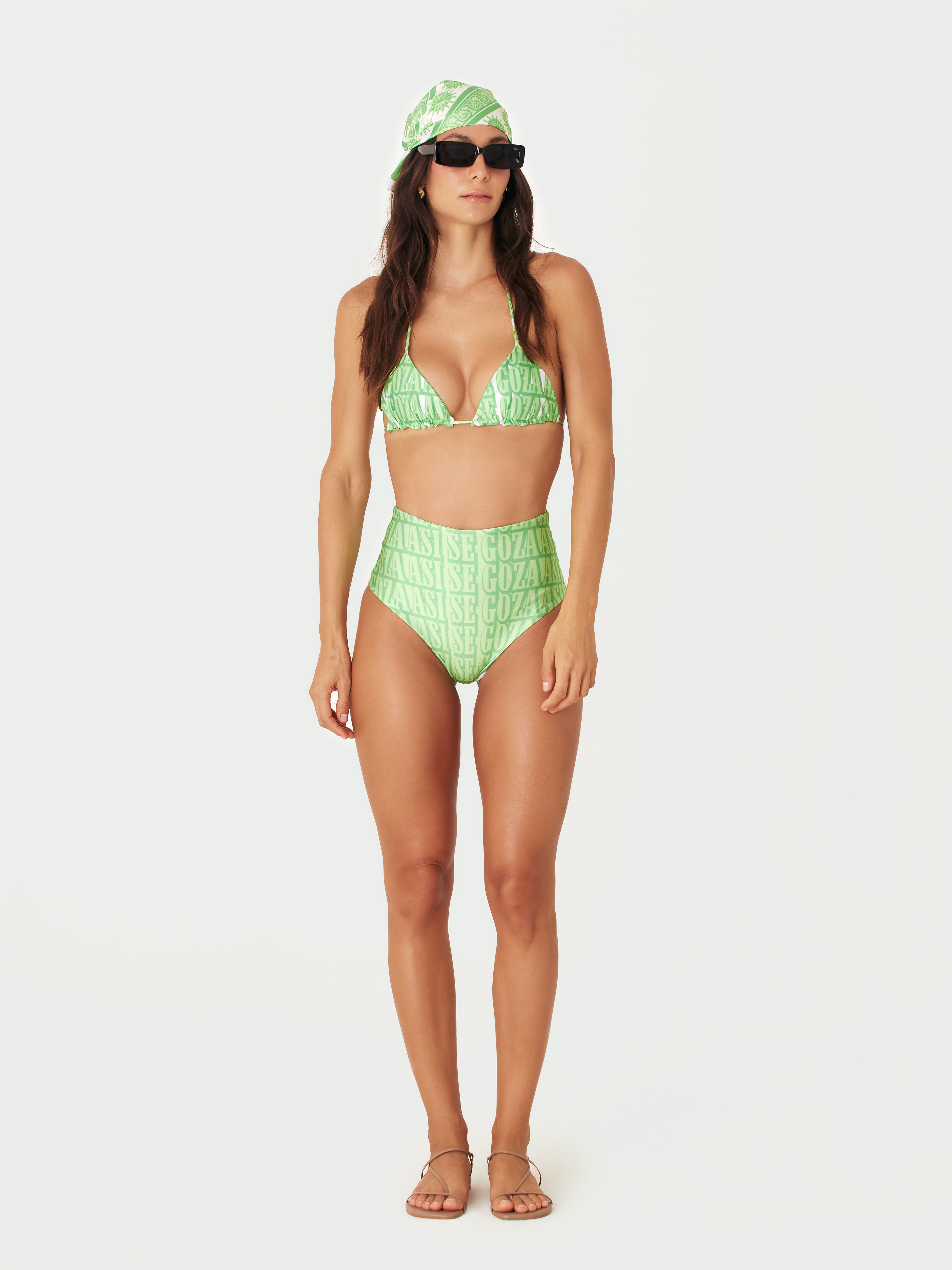 Goza Bikini Top - Green