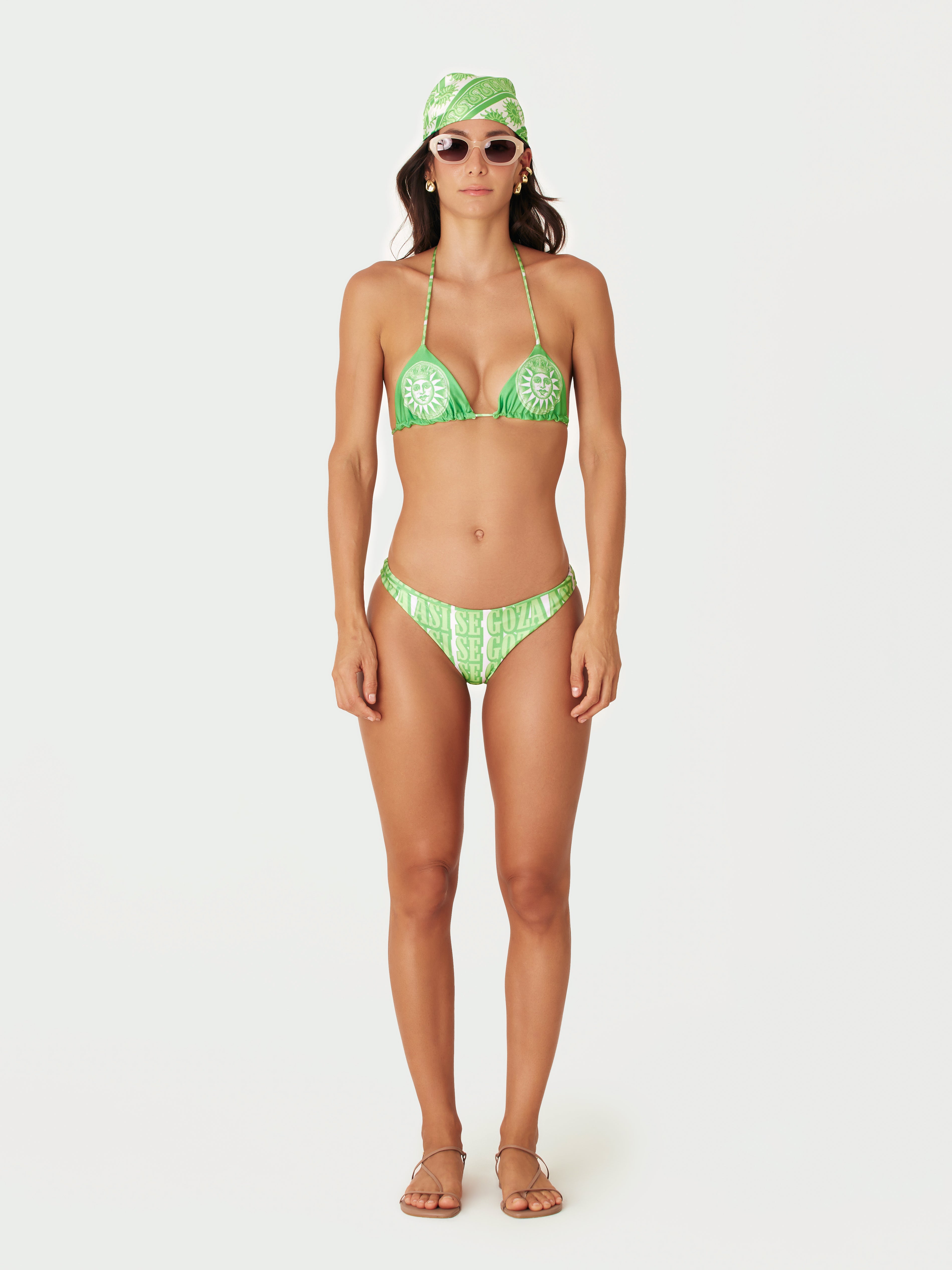 Goza Bikini Bottom - Green