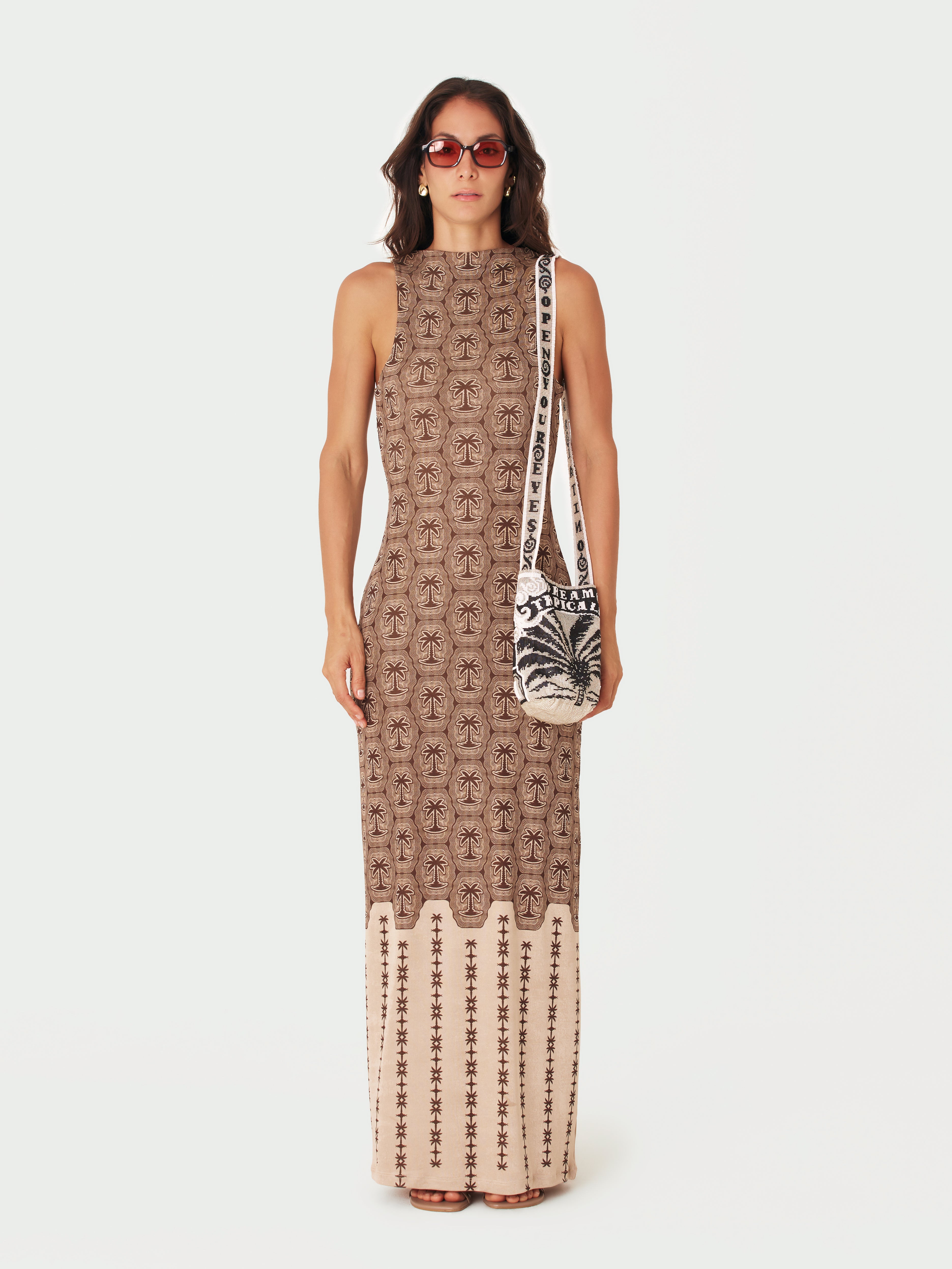 Vitrola Maxi Dress - Champagne