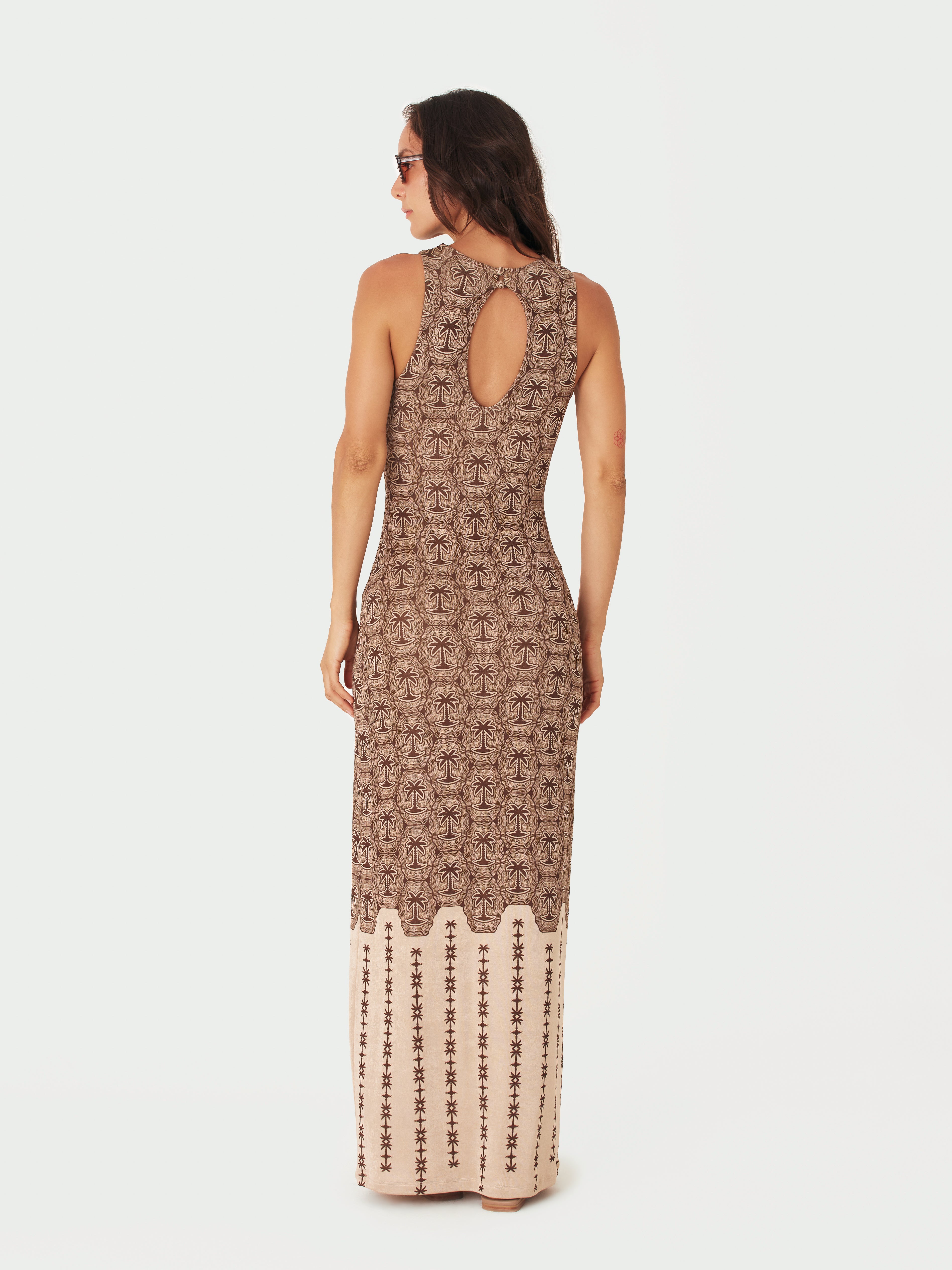 Vitrola Maxi Dress - Champagne