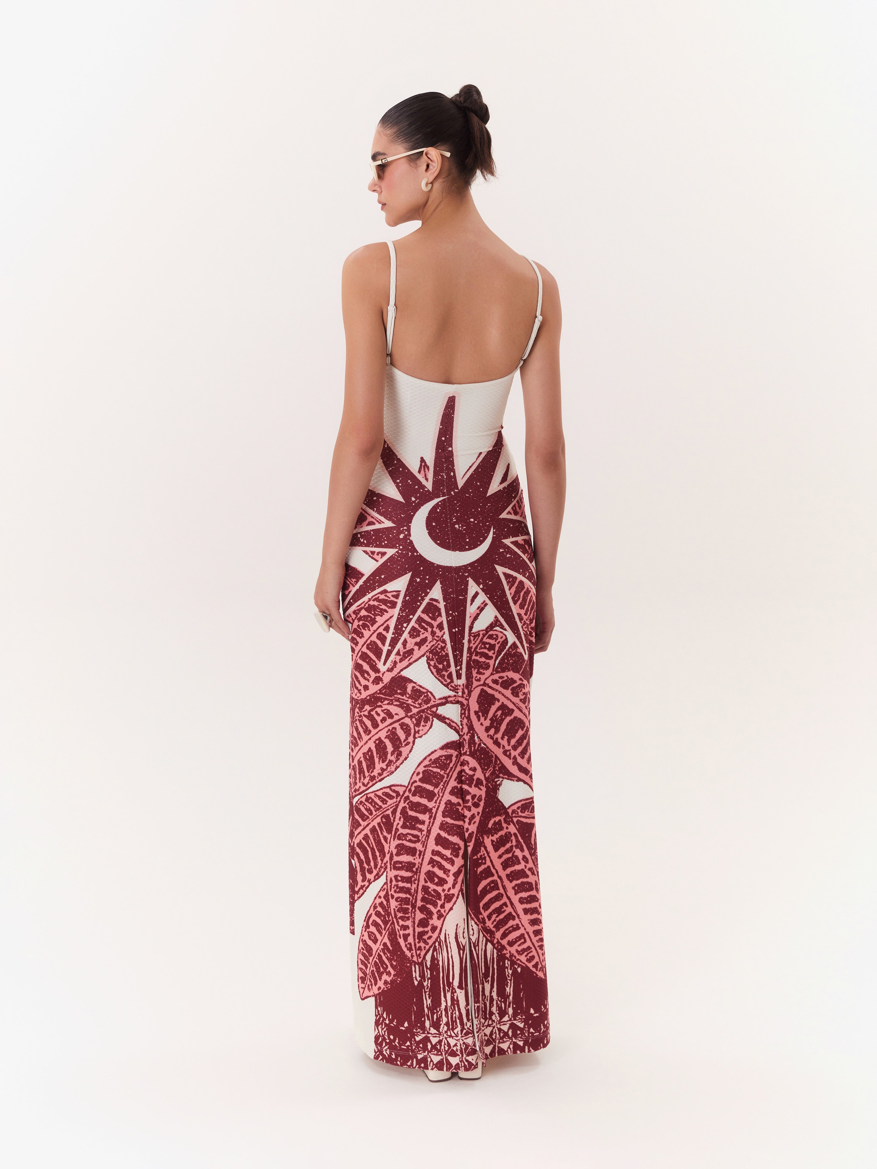 Solar Maxi Dress - Burgundy