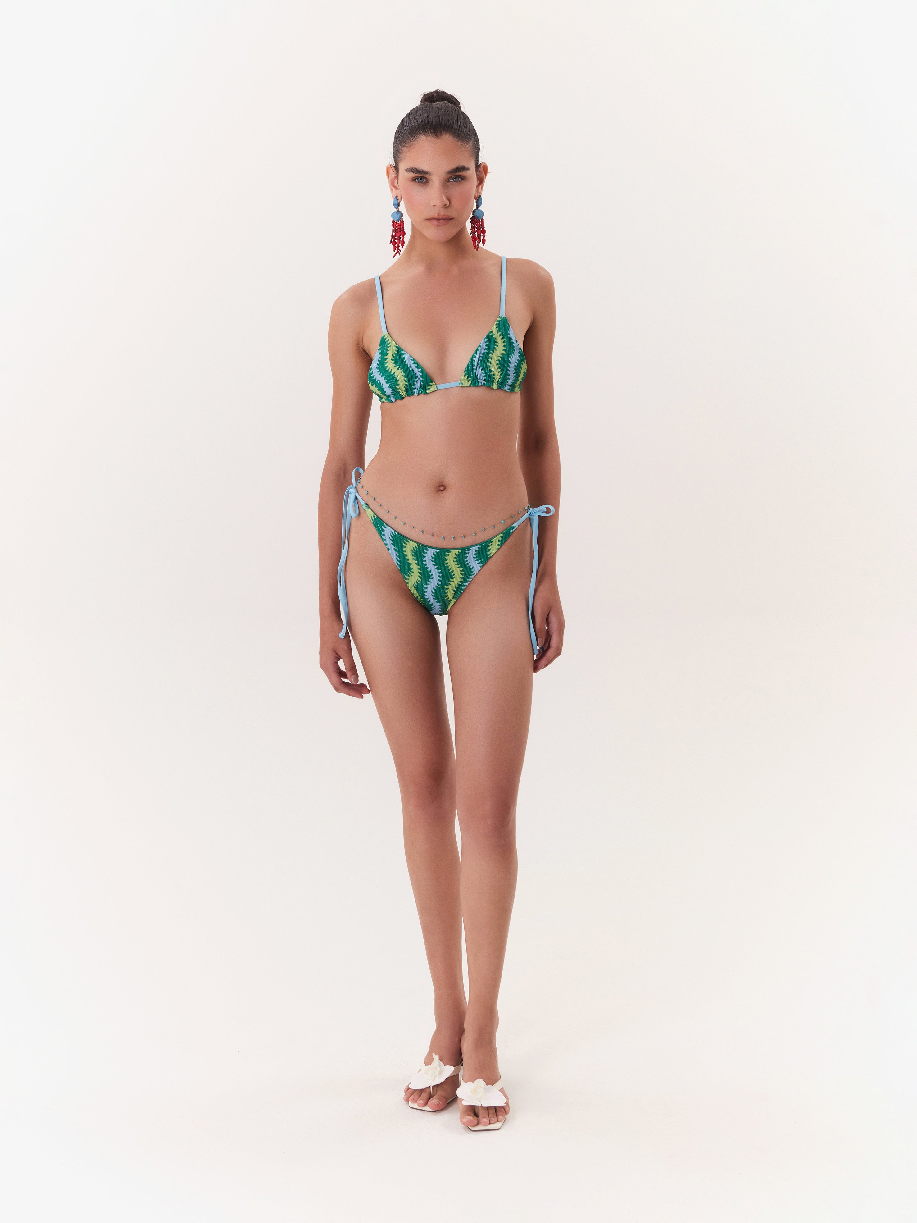 Solar Bikini Top - Green