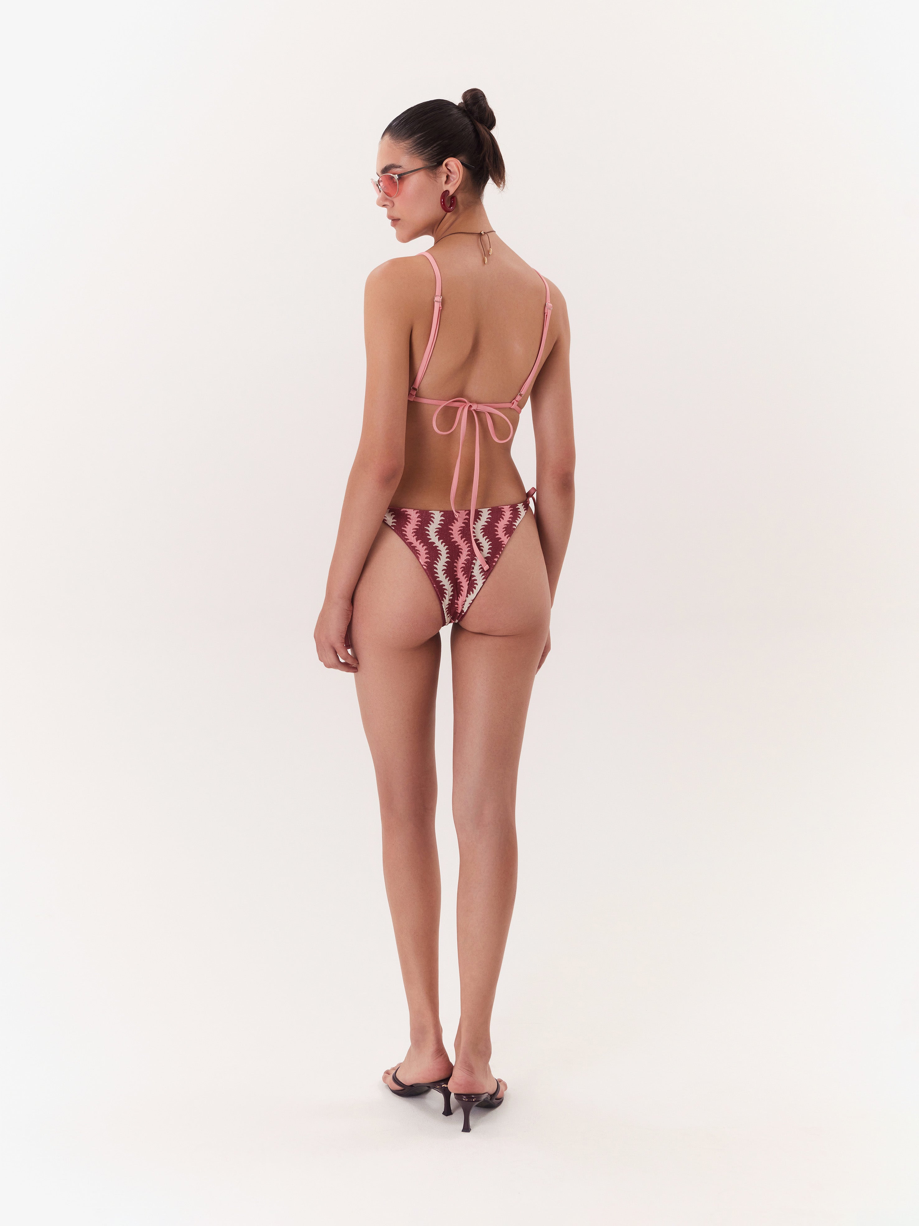 Solar Bikini Top - Burgundy