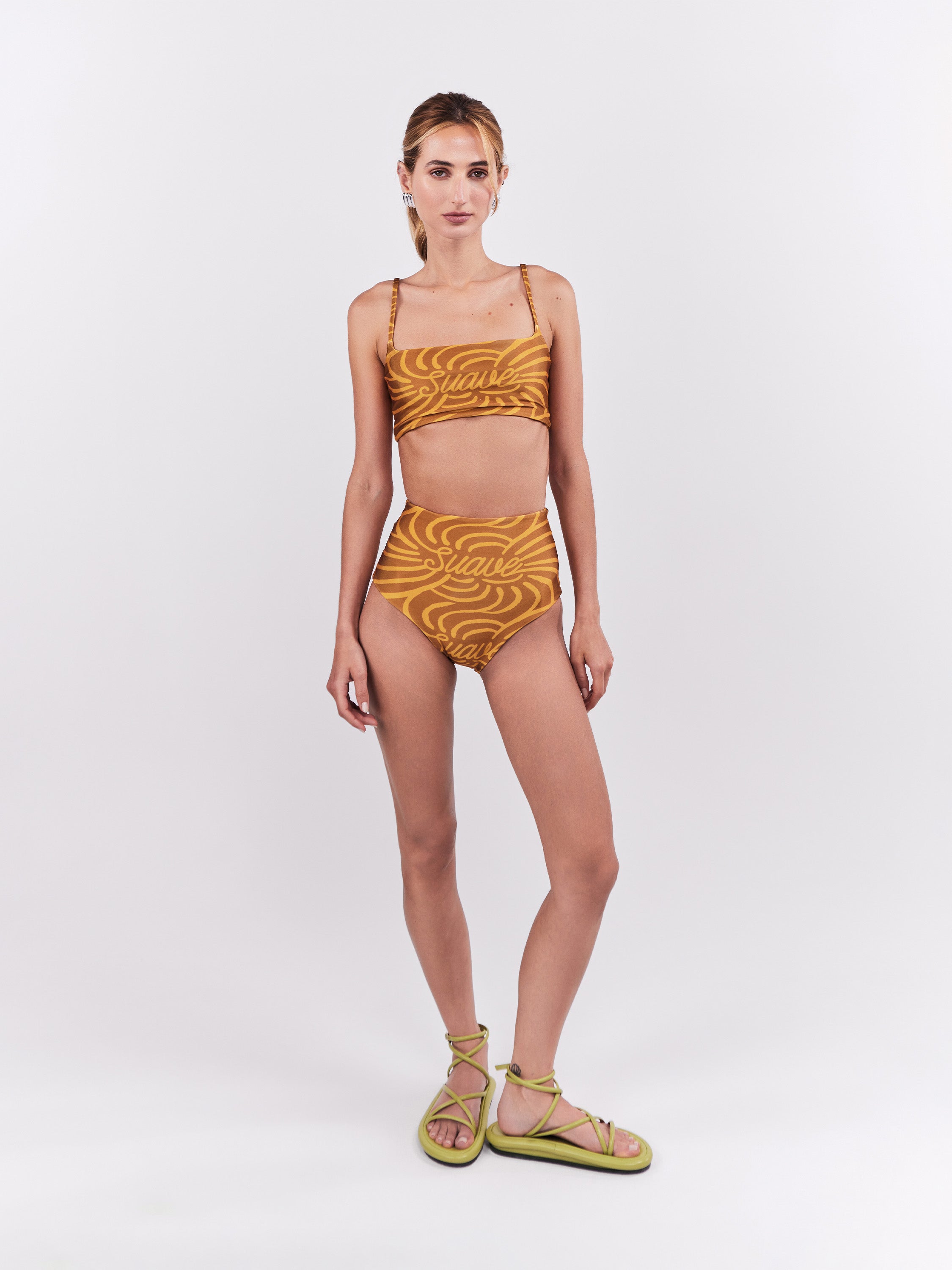 Suave Bikini Bottom- Ochre