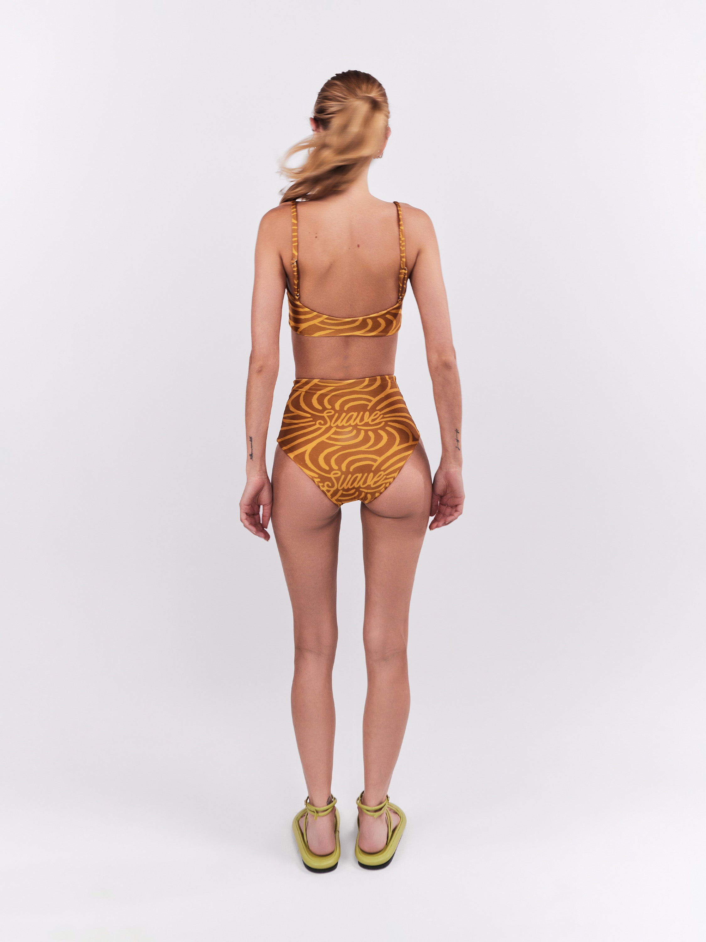 Suave Bikini Bottom- Ochre