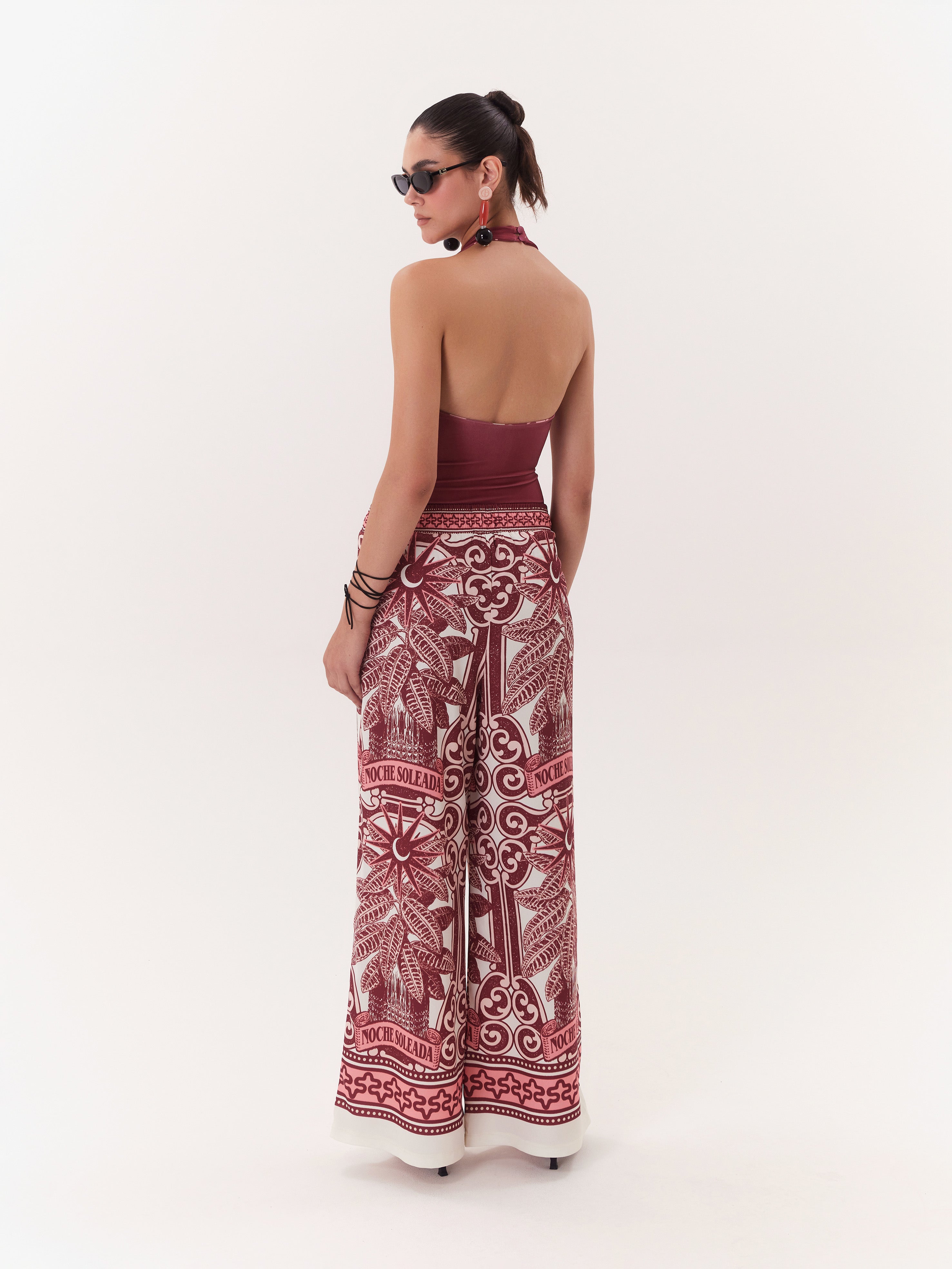 Solar Trousers - Burgundy