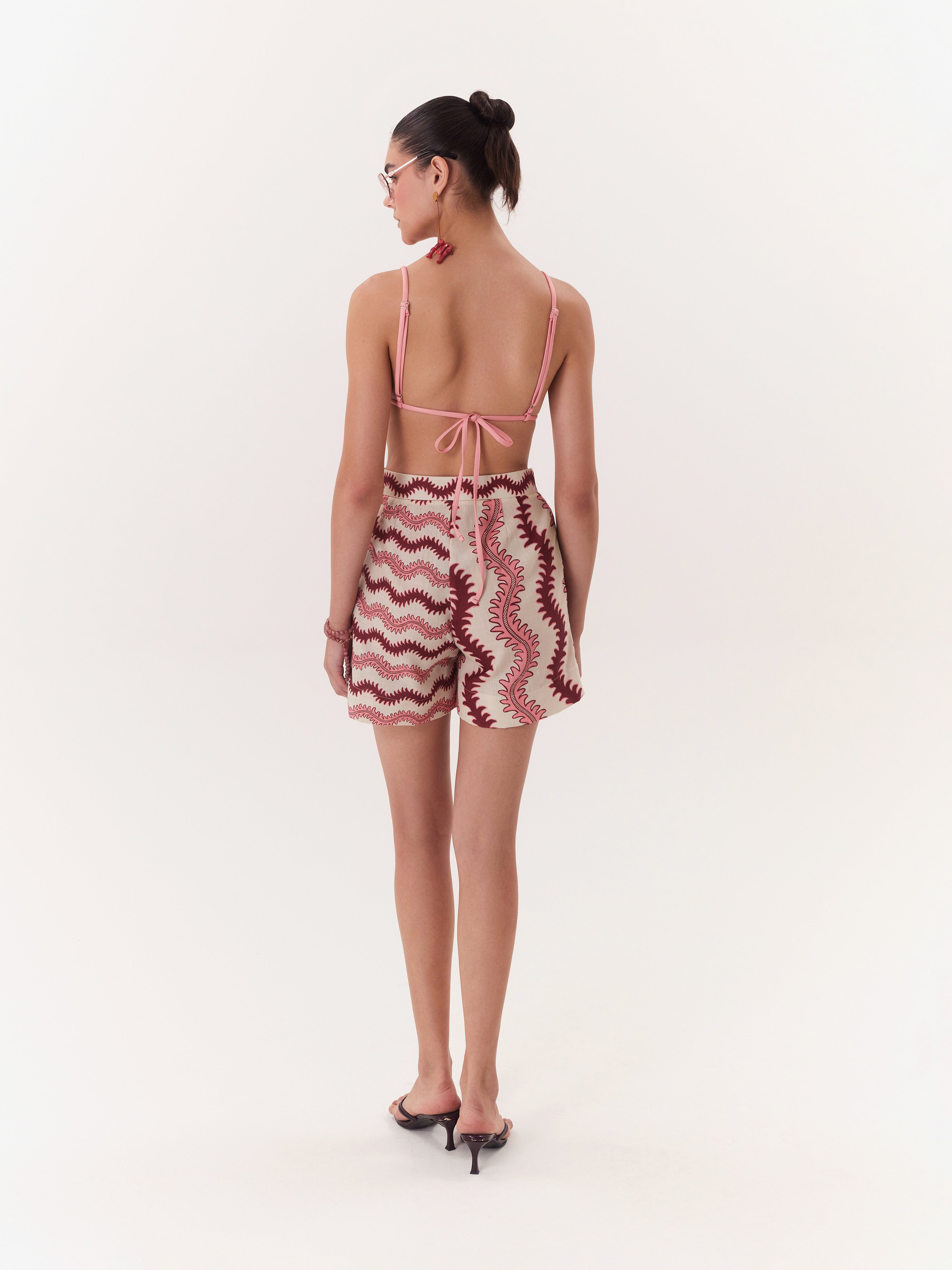 Solar Shorts - Burgundy