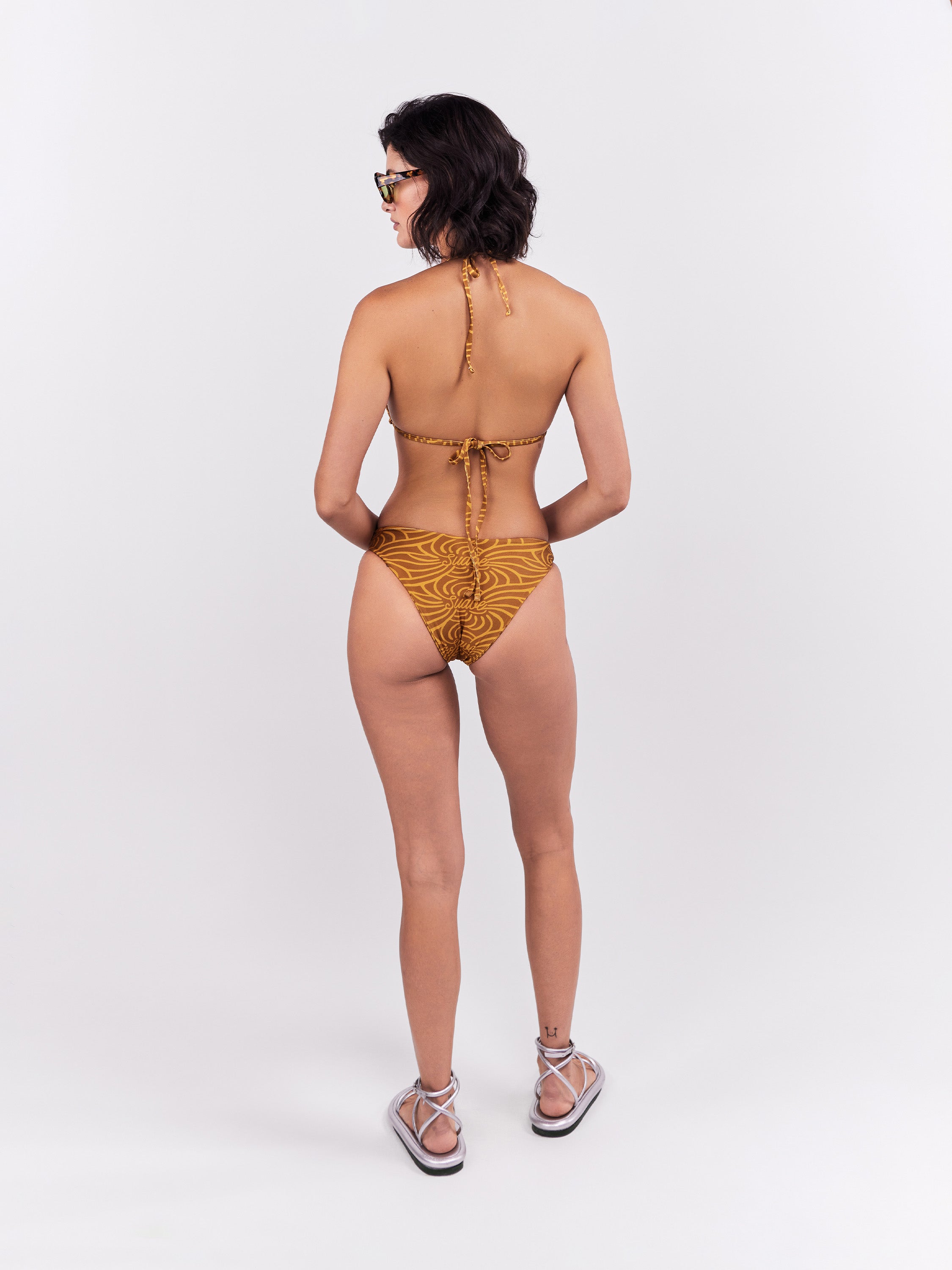 Suave Bikini Top- Ochre