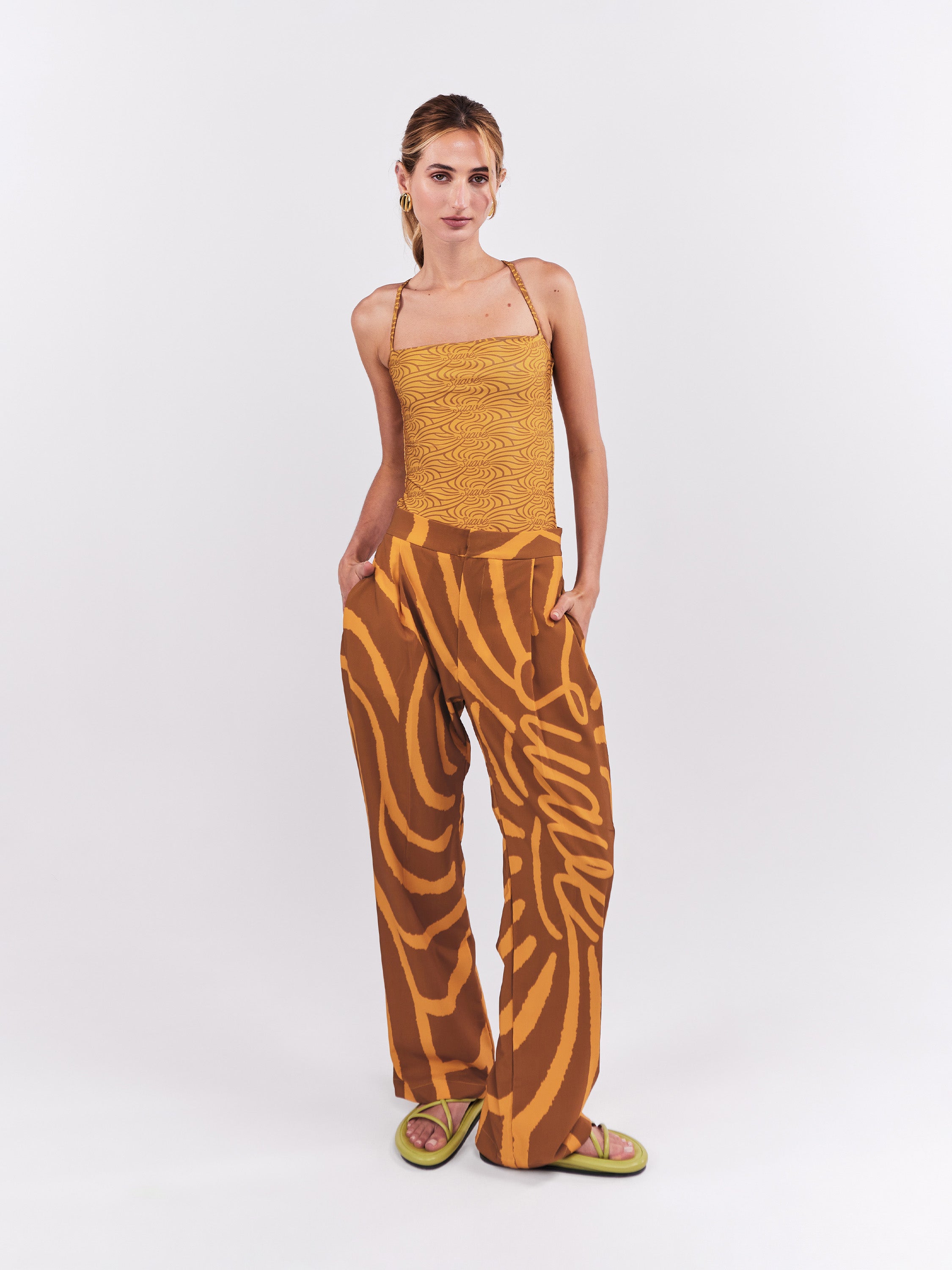 Suave Trousers - Ochre
