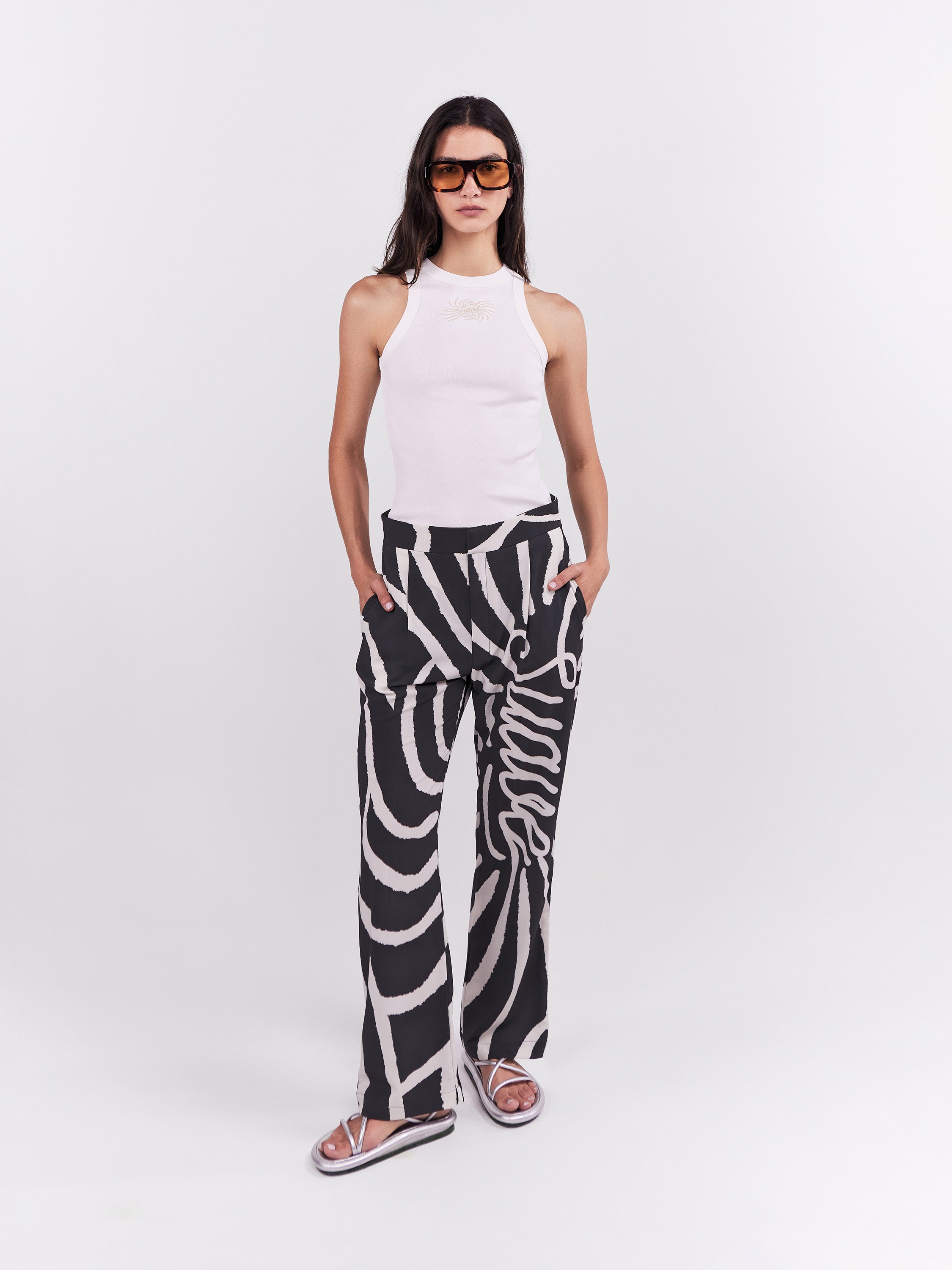 Suave Tank Top- Ivory