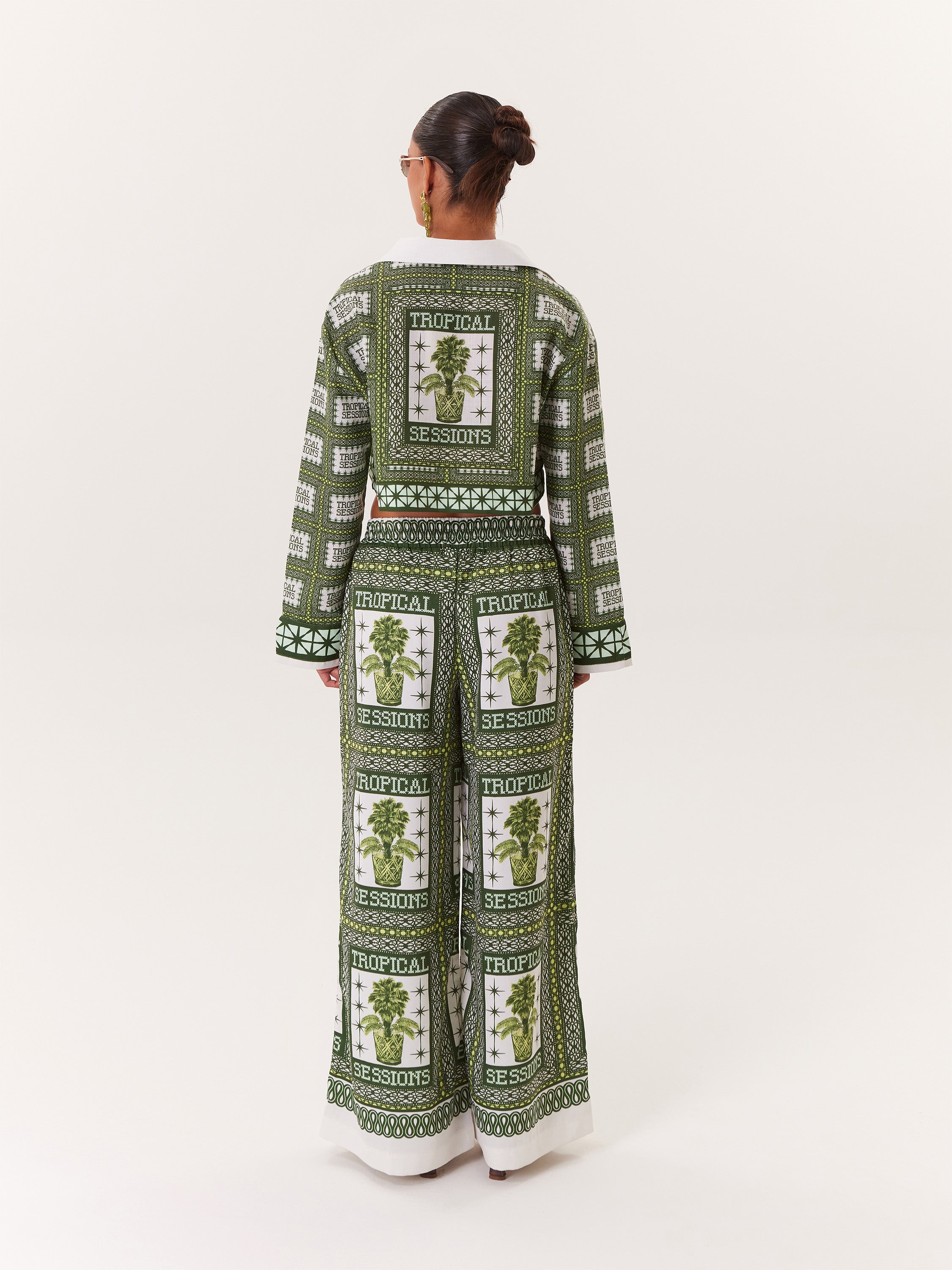 Tropical Trousers - Green