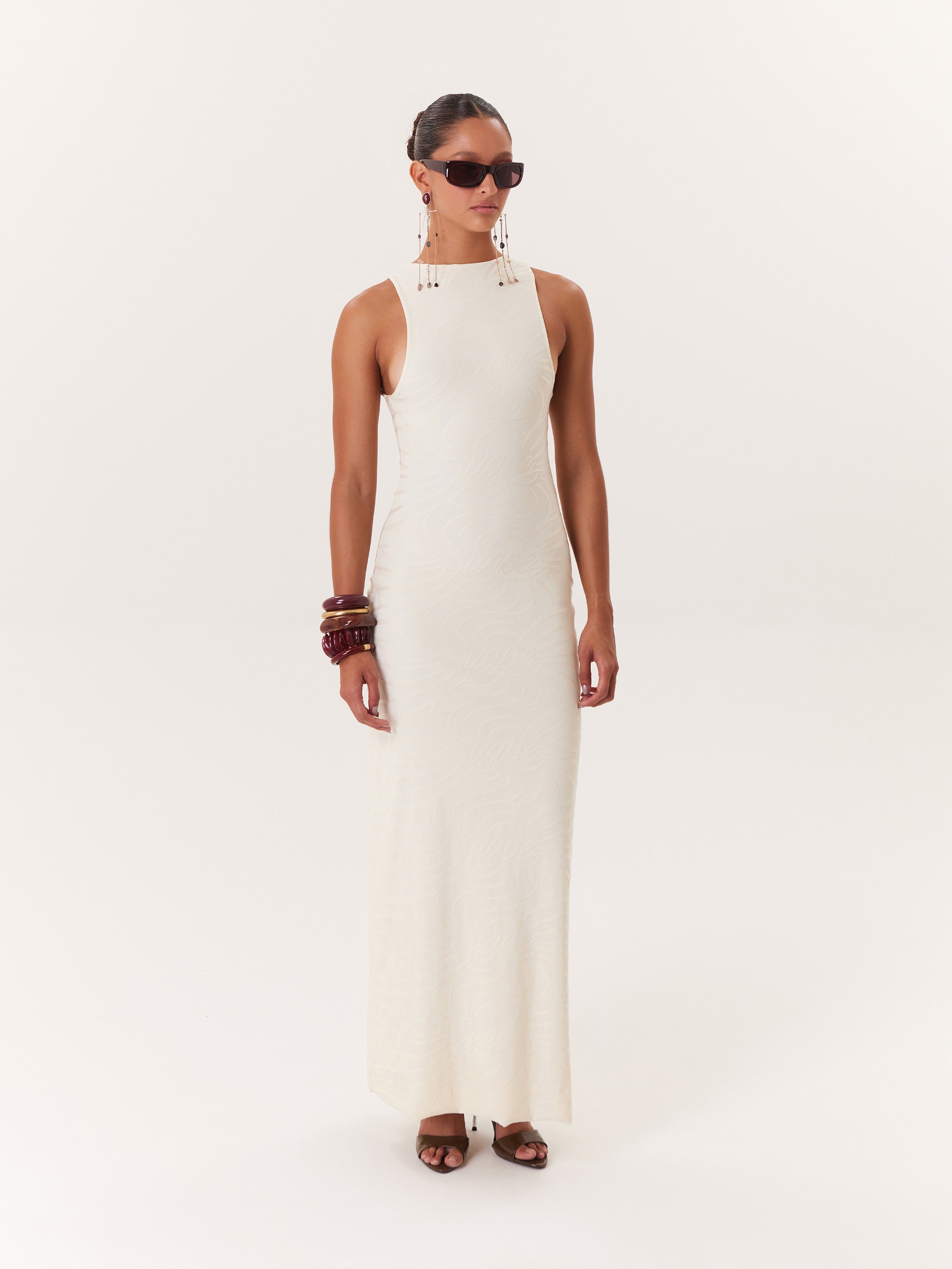 Suave Maxi Dress - Ivory