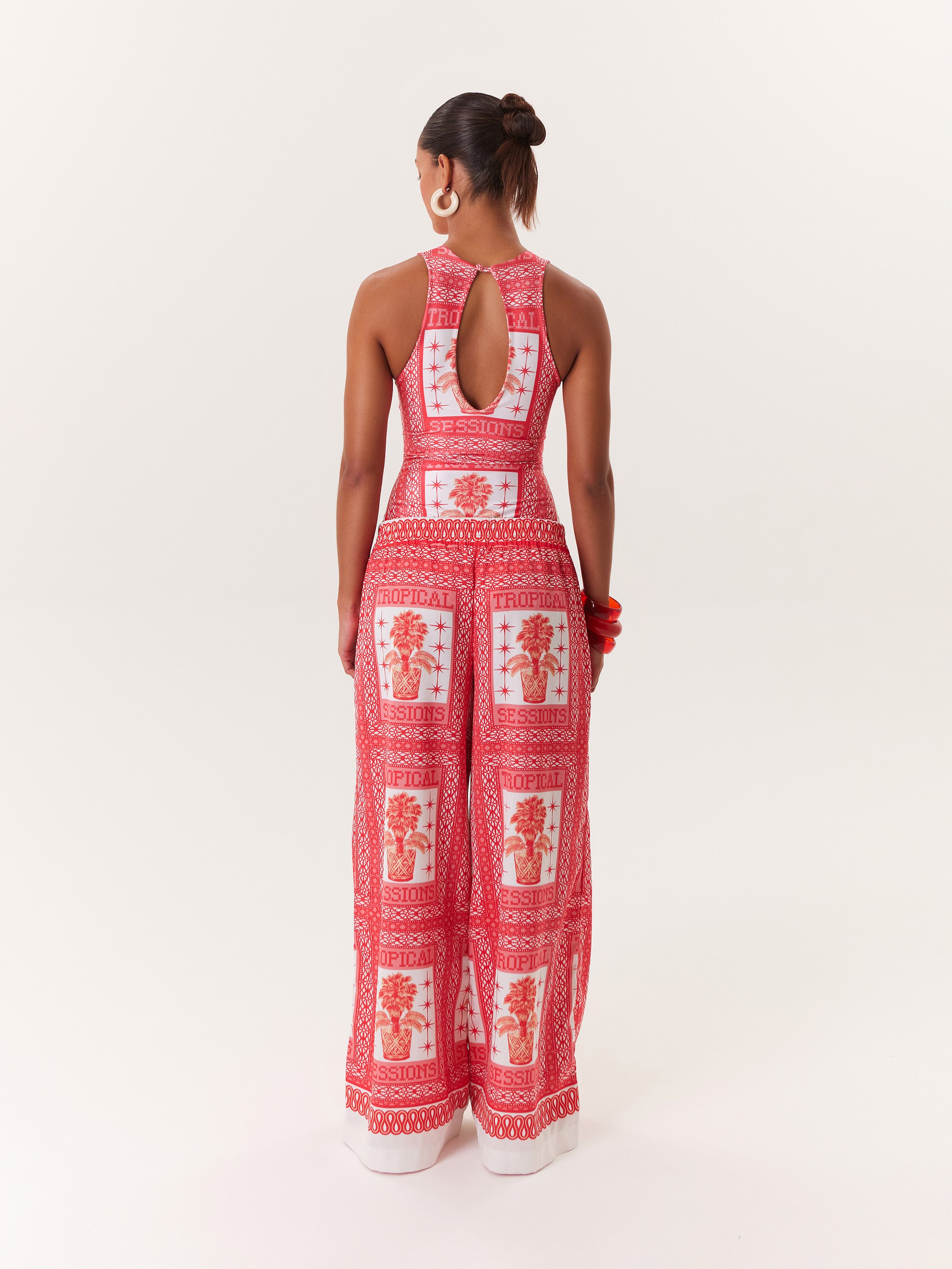 Tropical Trousers - Pink