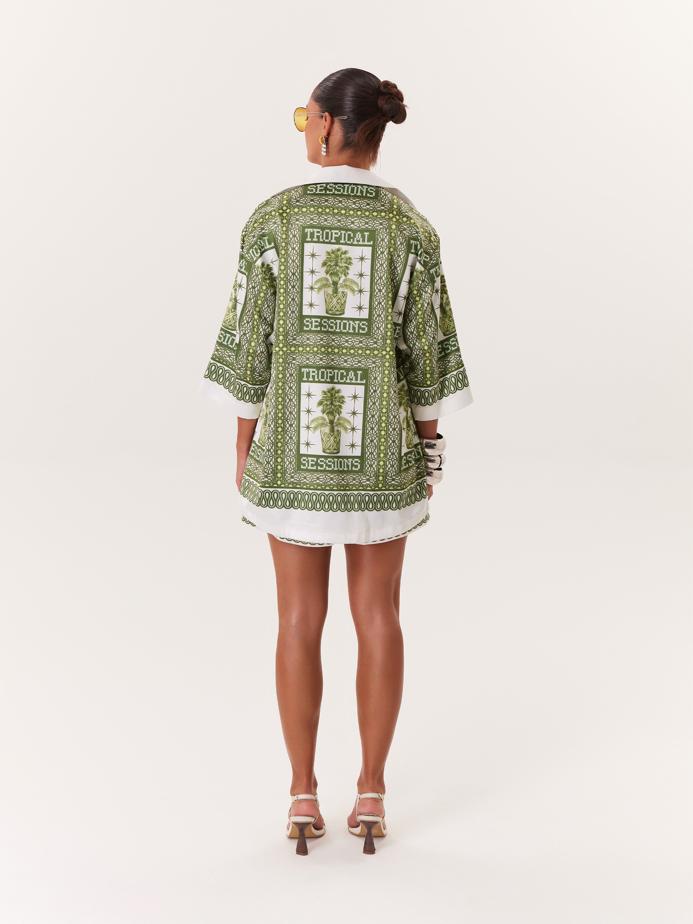 Tropical Blouse - Green