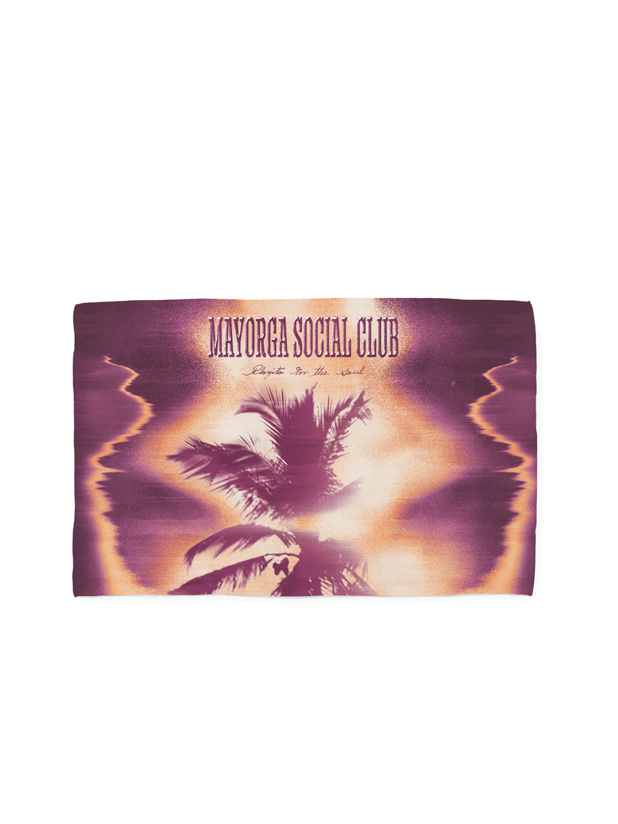 Beach Towel Mayorga Social Club - Burgundy